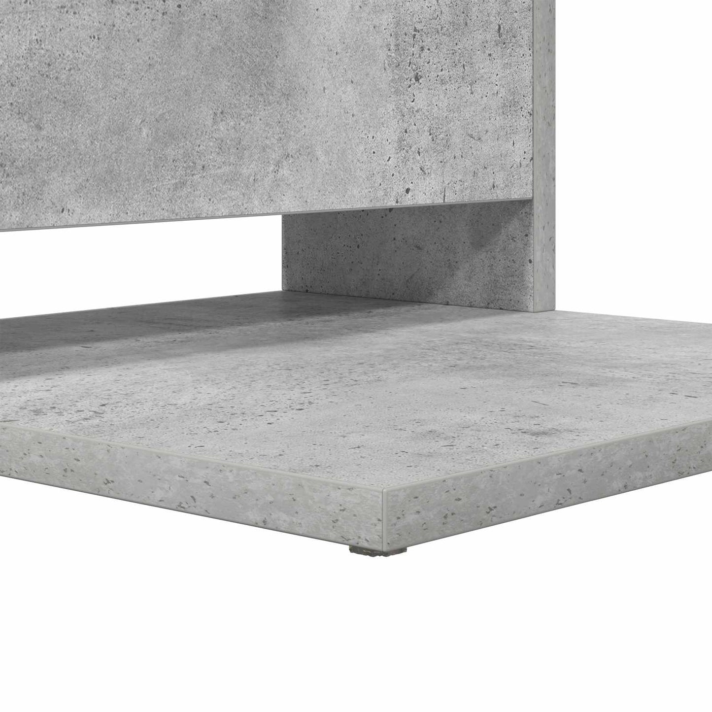 vidaXL Τραπεζάκι Πλευράς Σκυρόδεμα Γκρι 40 x 35 x 60,5 εκ