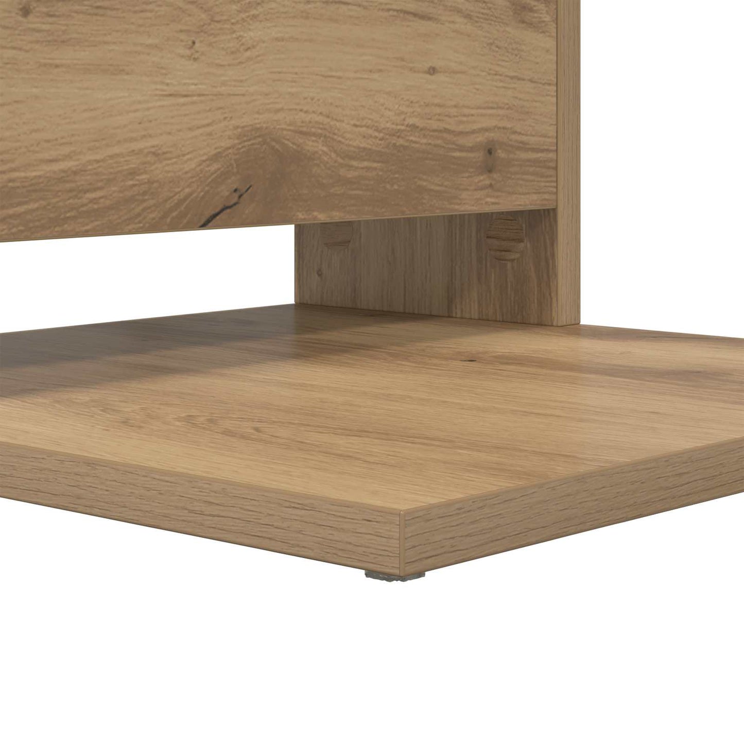vidaXL Τραπεζάκι Πλευράς Artisan Oak 40 x 35 x 60,5 εκ