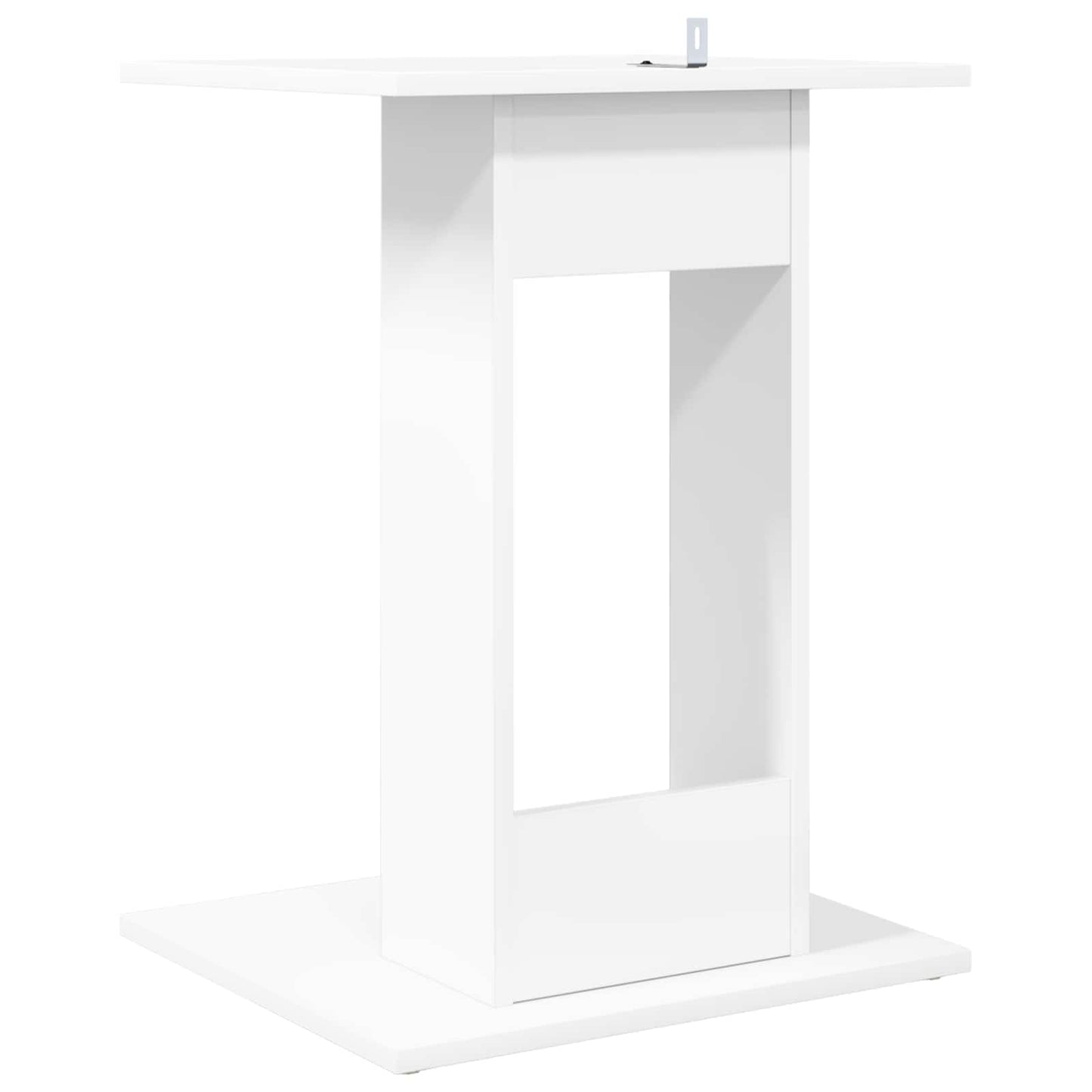 vidaXL Τραπεζάκι Πλευράς Λευκό 45 x 40 x 62,5 εκ. Επεξεργασμένο ξύλο