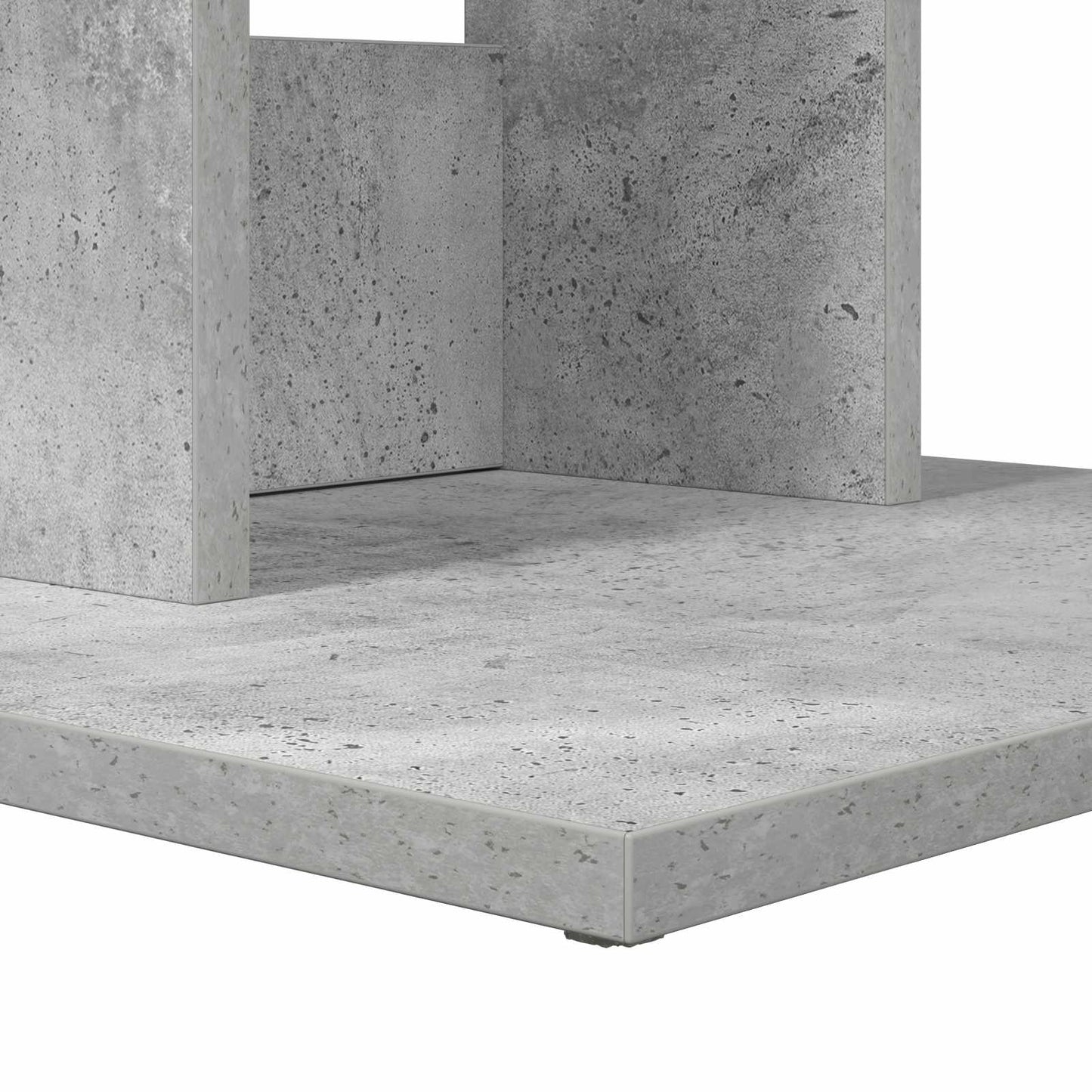 vidaXL Τραπεζάκι Πλευράς Σκυρόδεμα Γκρι 45 x 40 x 62,5 εκ.