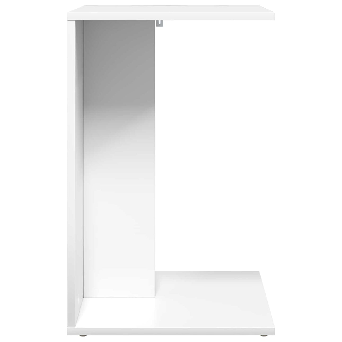 vidaXL Τραπεζάκι Πλευράς Λευκό 45 x 40 x 62,5 εκ. Επεξεργασμένο ξύλο