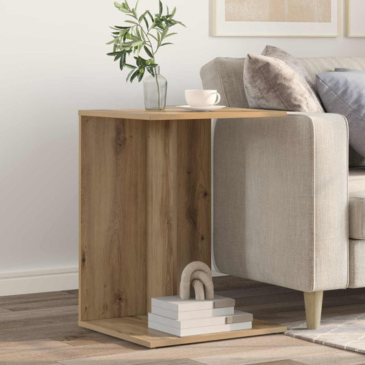 vidaXL Τραπεζάκι Πλευράς Artisan Oak 45 x 40 x 62,5 εκ.