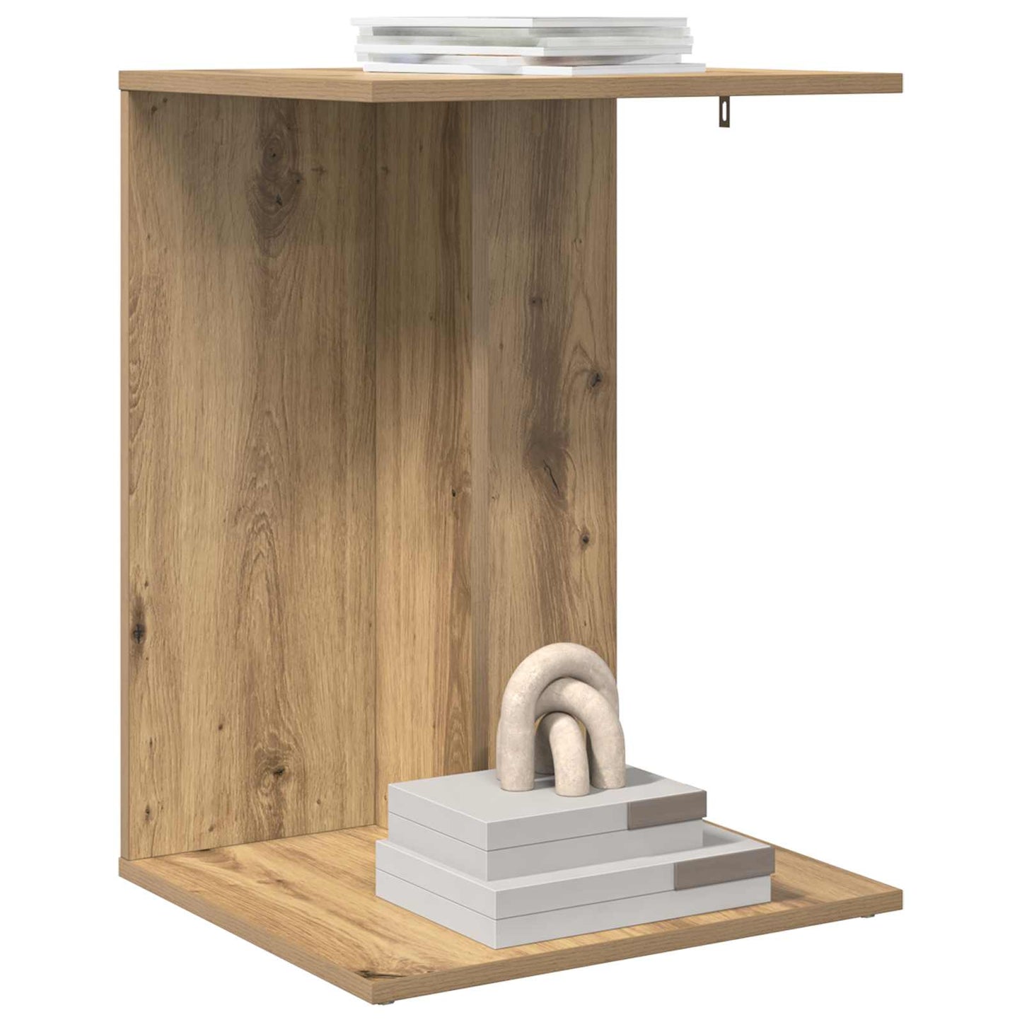 vidaXL Τραπεζάκι Πλευράς Artisan Oak 45 x 40 x 62,5 εκ.
