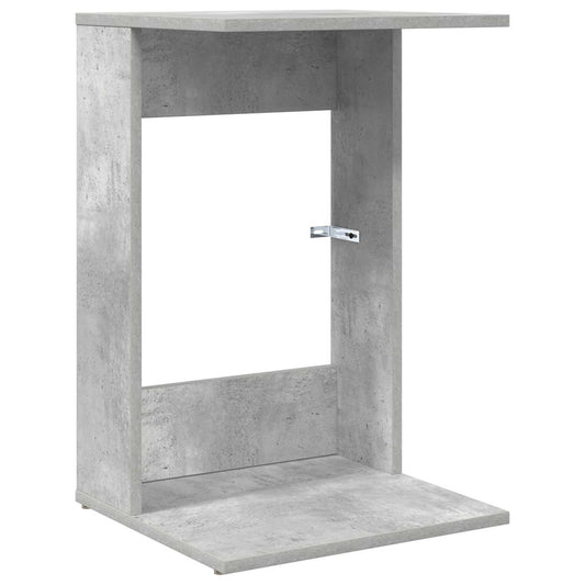 vidaXL Τραπεζάκι Πλευράς Σκυρόδεμα Γκρι 40 x 38 x 62,5 εκ
