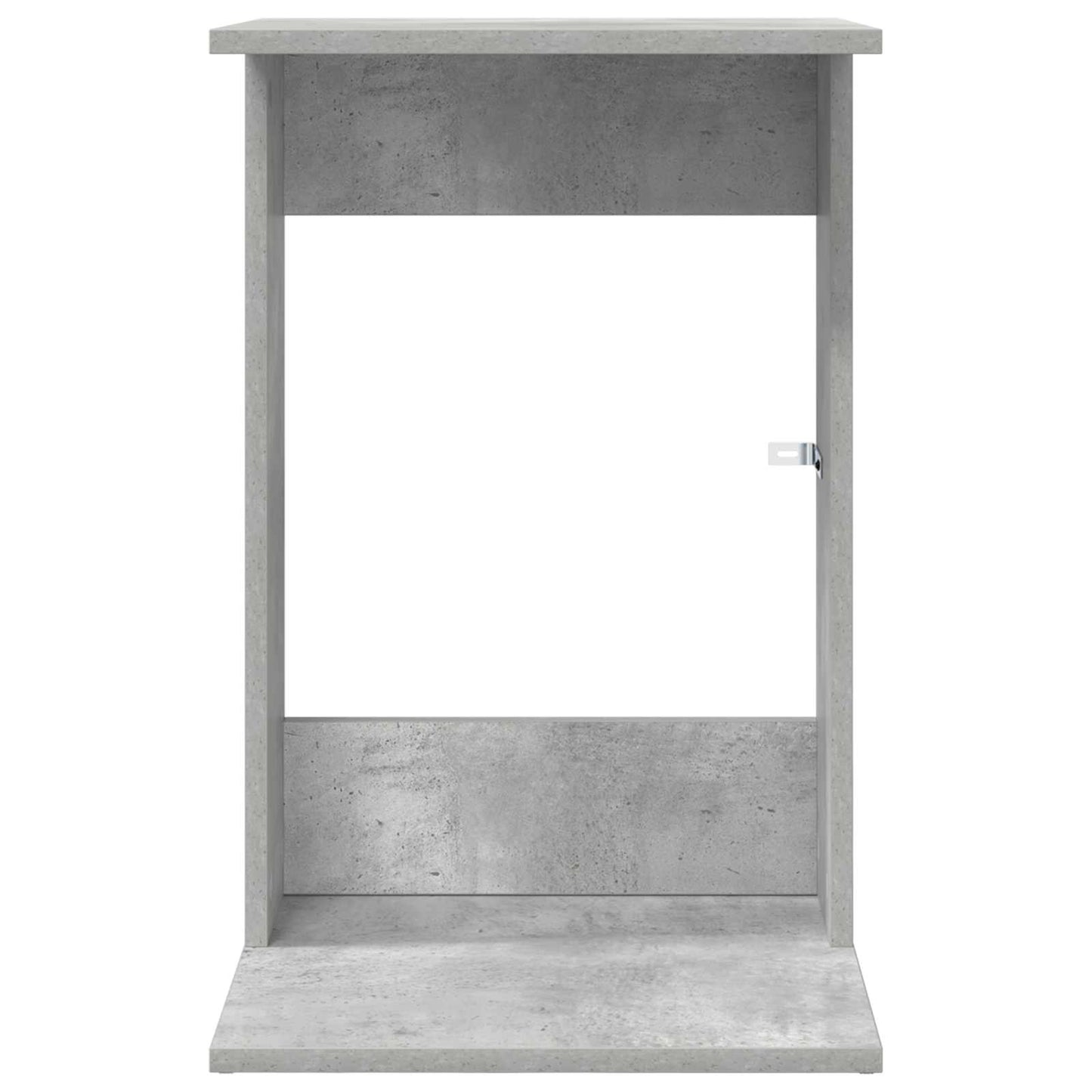 vidaXL Τραπεζάκι Πλευράς Σκυρόδεμα Γκρι 40 x 38 x 62,5 εκ