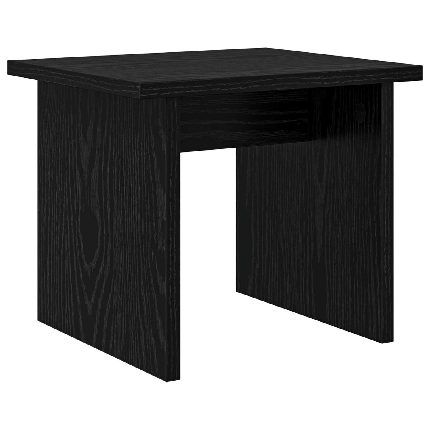 vidaXL Ντουλάπα Παπουτσιών με ράφι 2 pcs Μαύρη Οξυά Επεξεργασμένο ξύλο