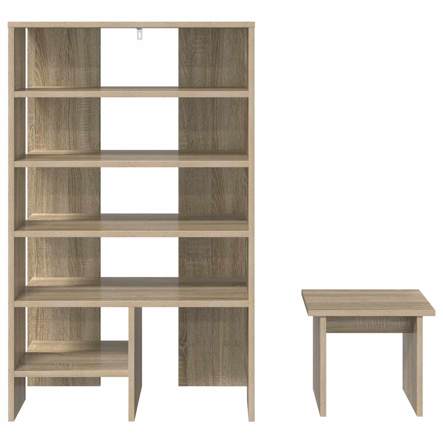 vidaXL Ντουλάπα Παπουτσιών 2 pcs Δρύς Sonoma Επεξεργασμένο ξύλο