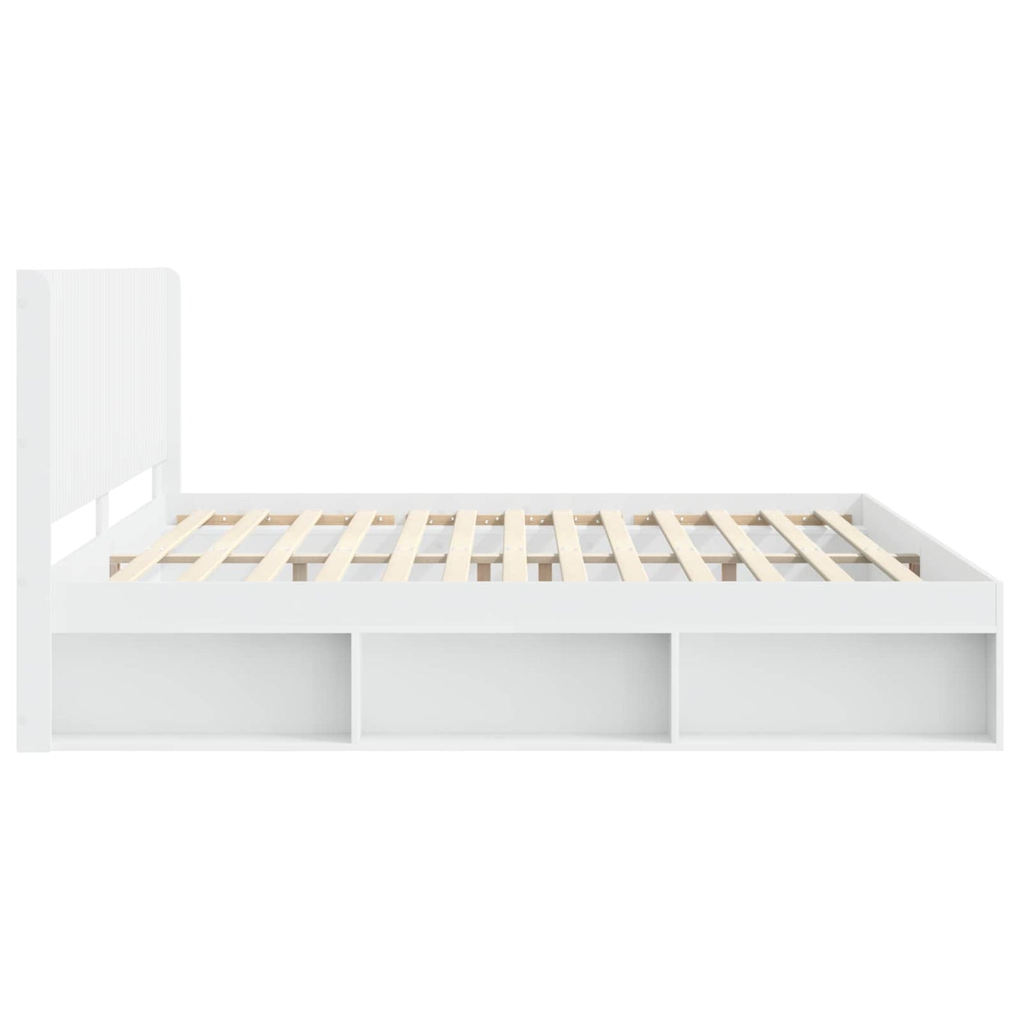 vidaXL Καλάθι με αποθήκη και κεφαλάρι Λευκό 200 x 200 cm