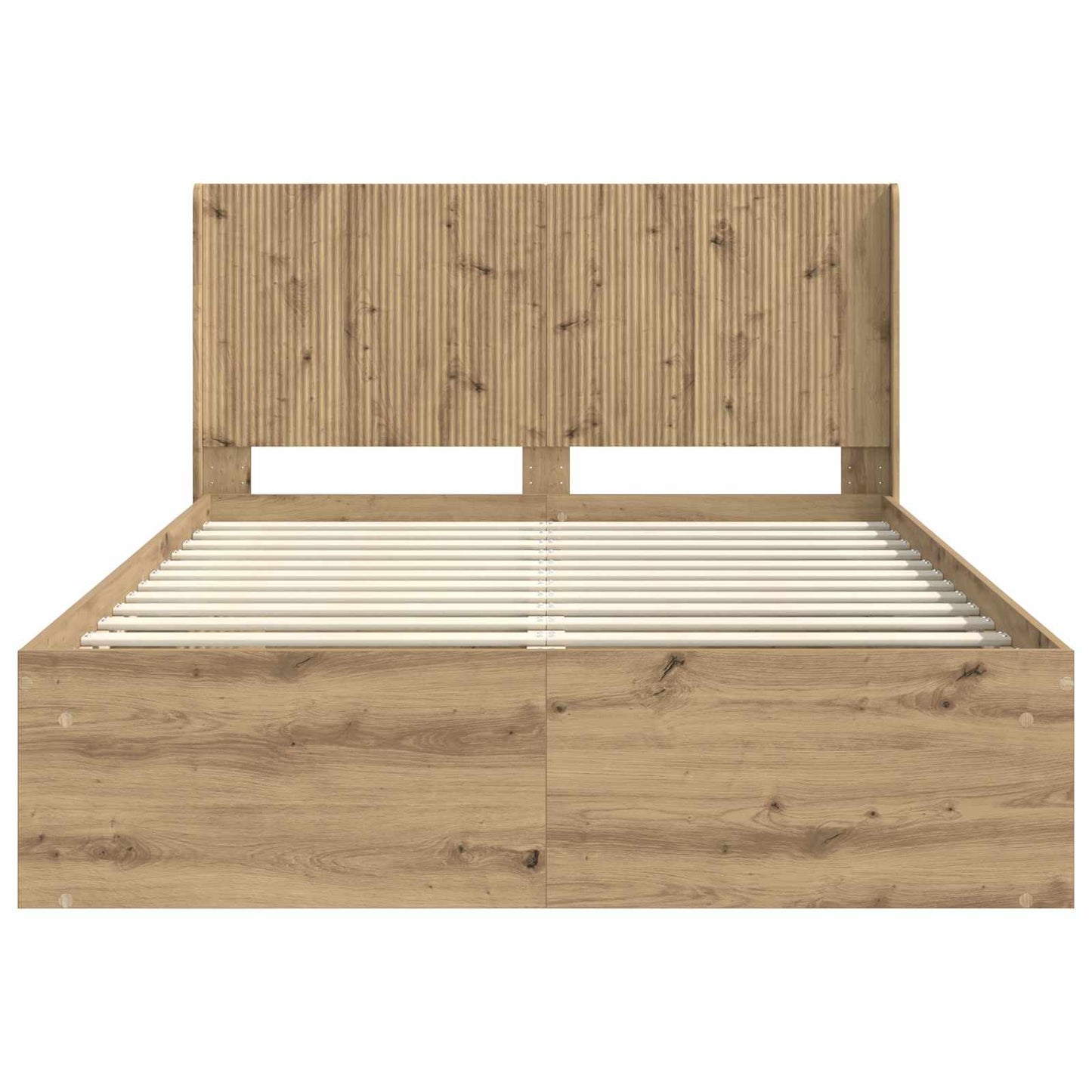 vidaXL Καλάθι με αποθήκη και κεφαλάρι Artisan Δρυς 150 x 200 cm