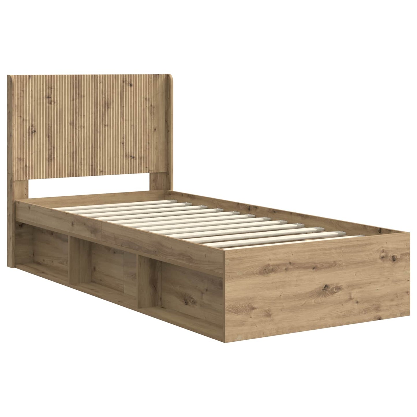 vidaXL Καλάθι με αποθήκη και κεφαλάρι Artisan Δρυς 100 x 200 cm