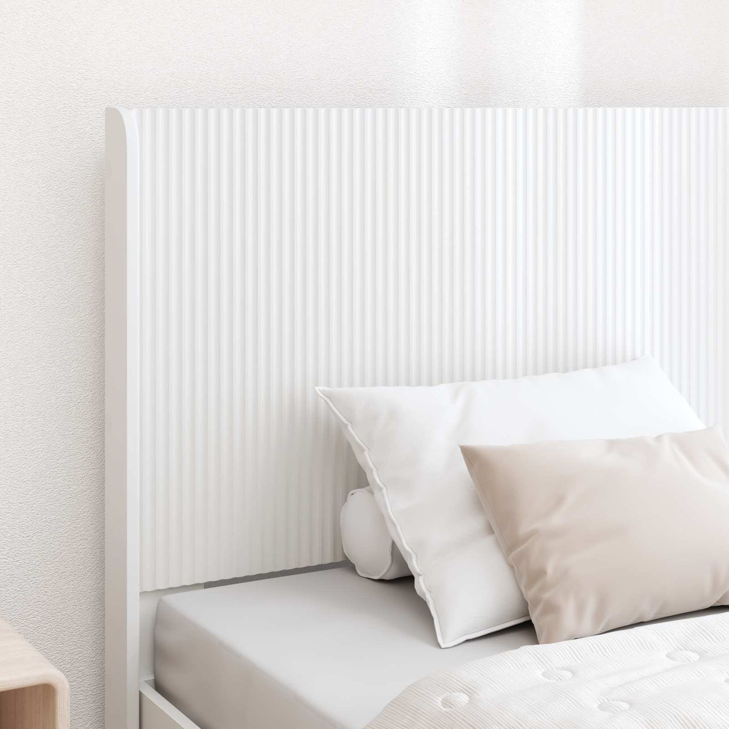 vidaXL Καλάθι με αποθήκη και κεφαλάρι Λευκό 90 x 190 cm