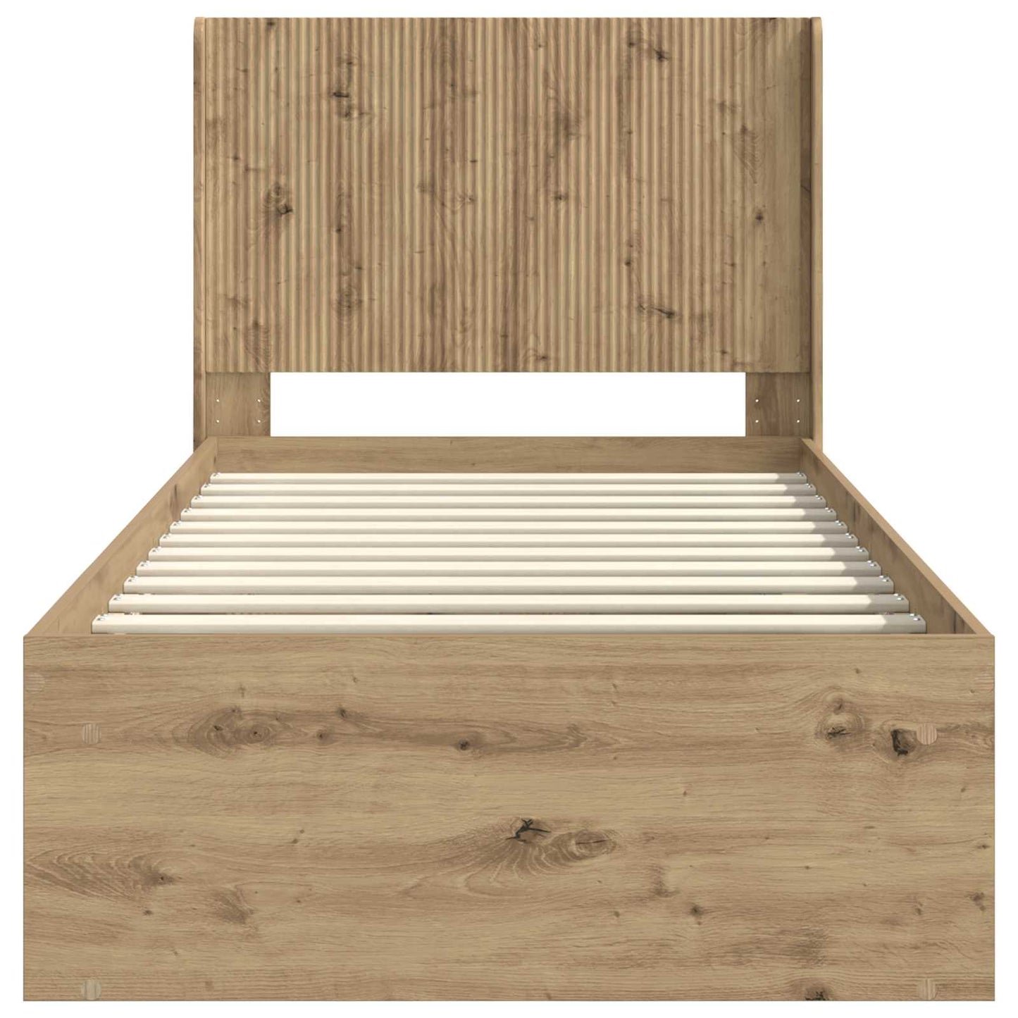 vidaXL Καλάθι με αποθήκη και κεφαλάρι Artisan Δρυς 90 x 190 cm
