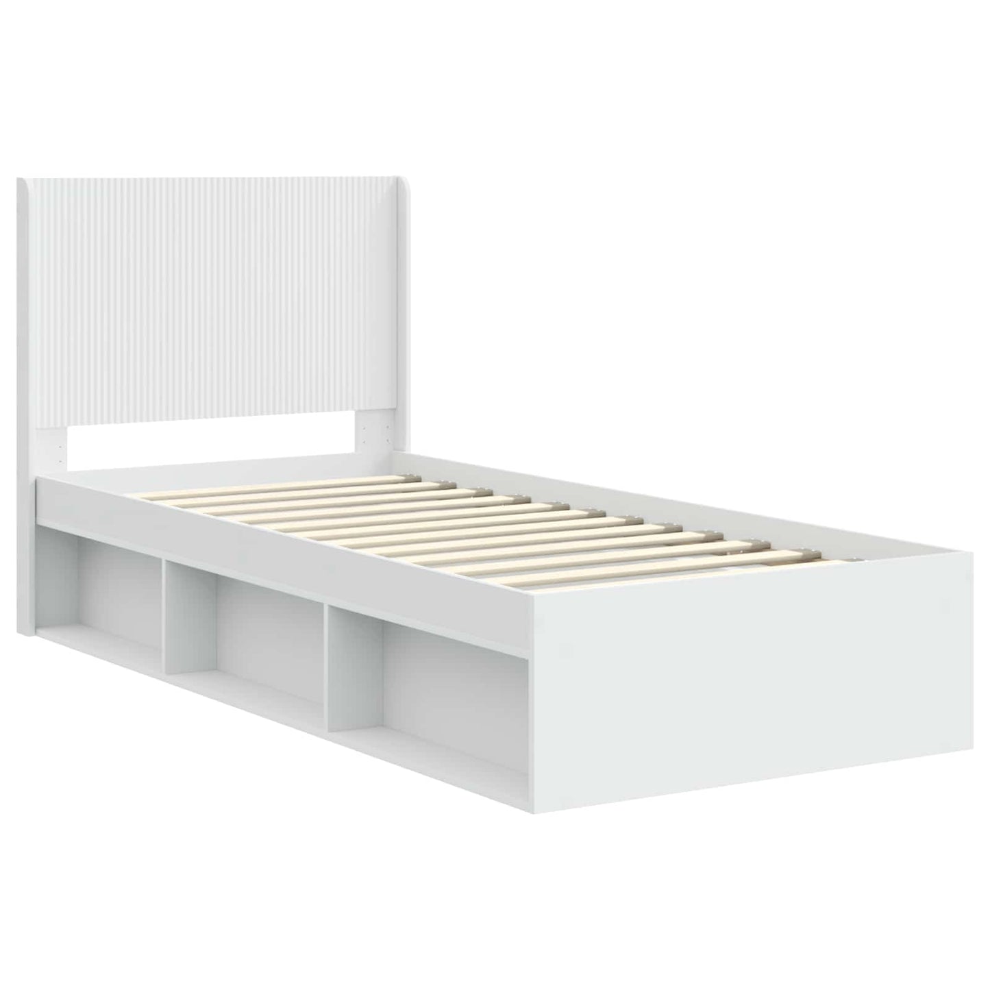vidaXL Καλάθι με αποθήκη και κεφαλάρι Λευκό 75 x 190 cm