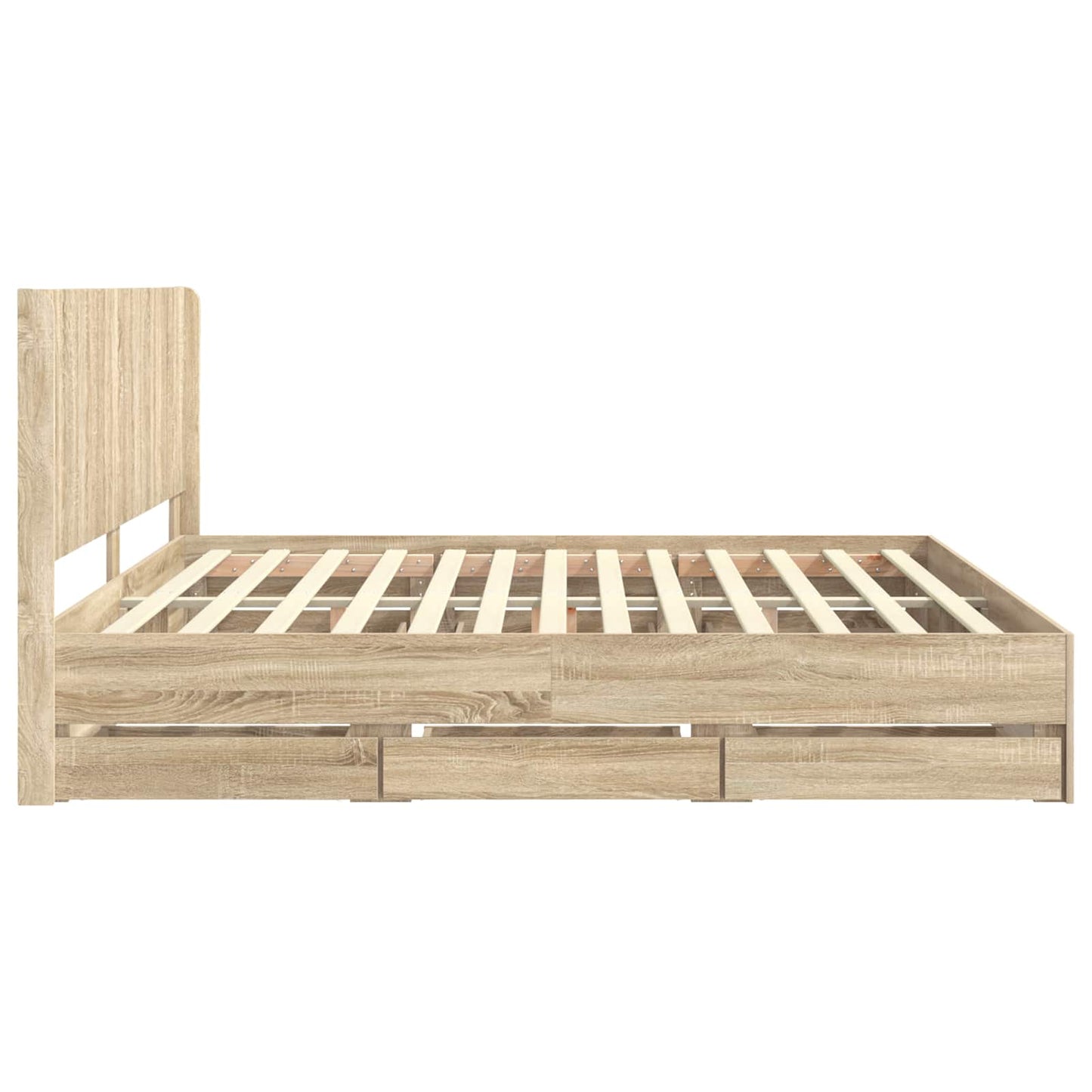 vidaXL Καλάθι με αποθήκη και κεφαλάρι Sonoma Δρυς 200 x 200 cm