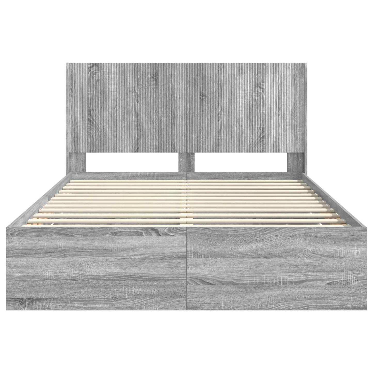 vidaXL Καλάθι με αποθήκη και κεφαλάρι Γκρι Sonoma 120 x 190 cm