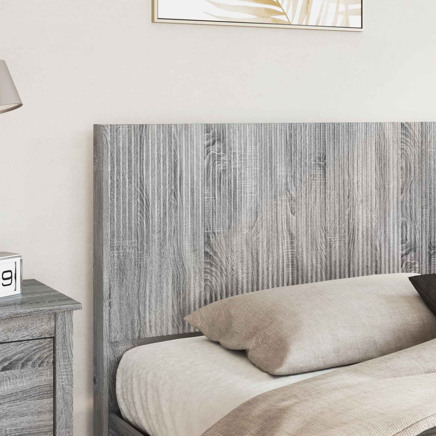 vidaXL Καλάθι με αποθήκη και κεφαλάρι Γκρι Sonoma 200 x 200 cm