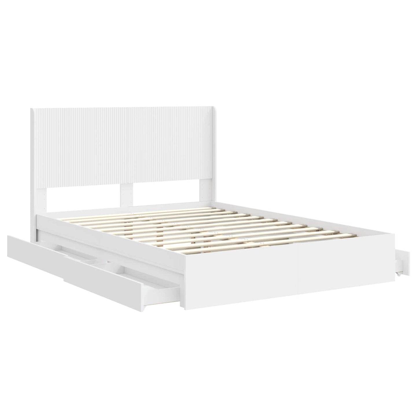 vidaXL Καλάθι με αποθήκη και κεφαλάρι Λευκό 160 x 200 cm