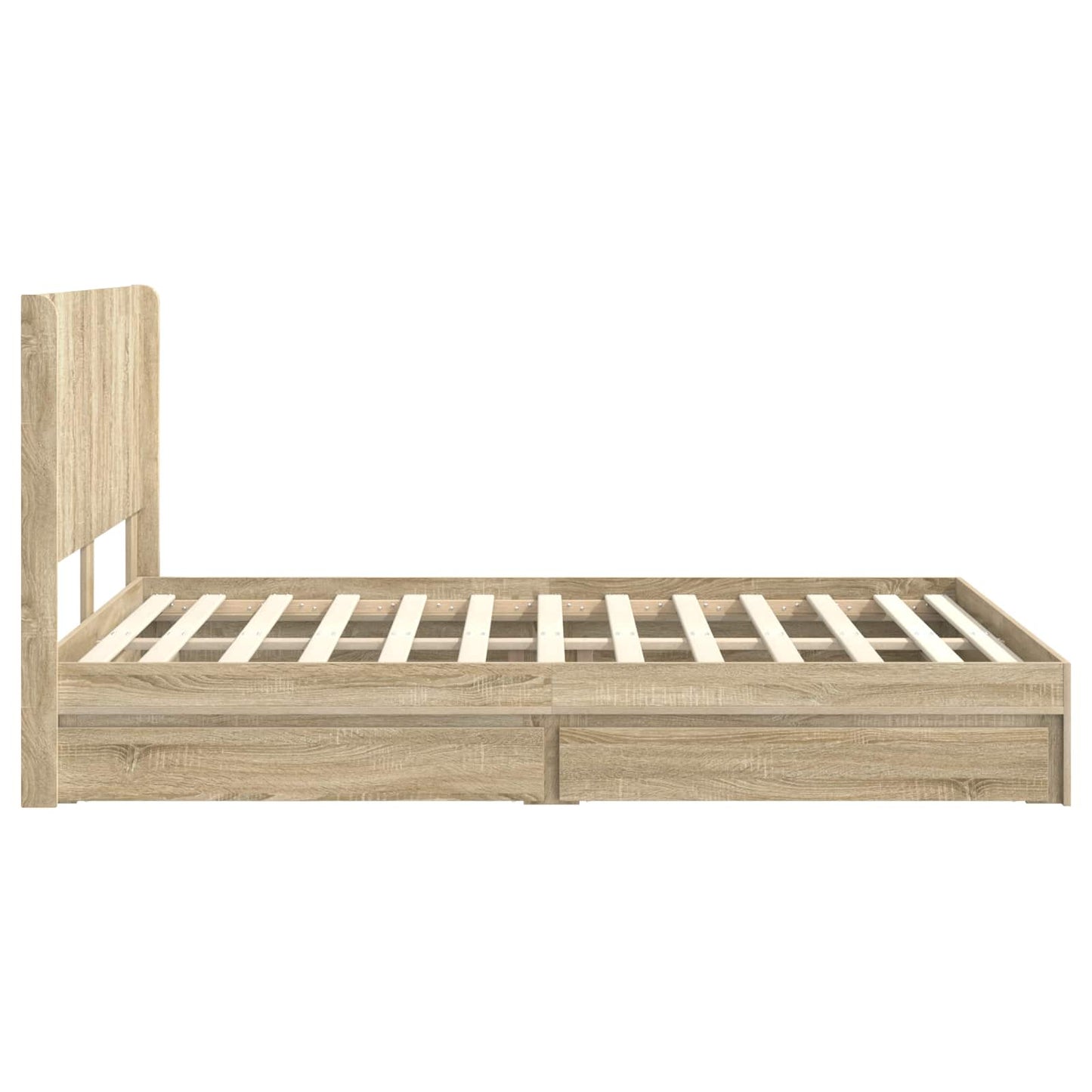 vidaXL Καλάθι με αποθήκη και κεφαλάρι 3 pcs Επεξεργασμένο Ξύλο