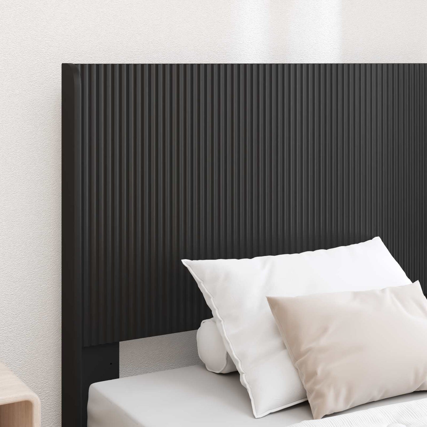 vidaXL Καλάθι με αποθήκη και κεφαλάρι Μαύρο 90 x 190 cm