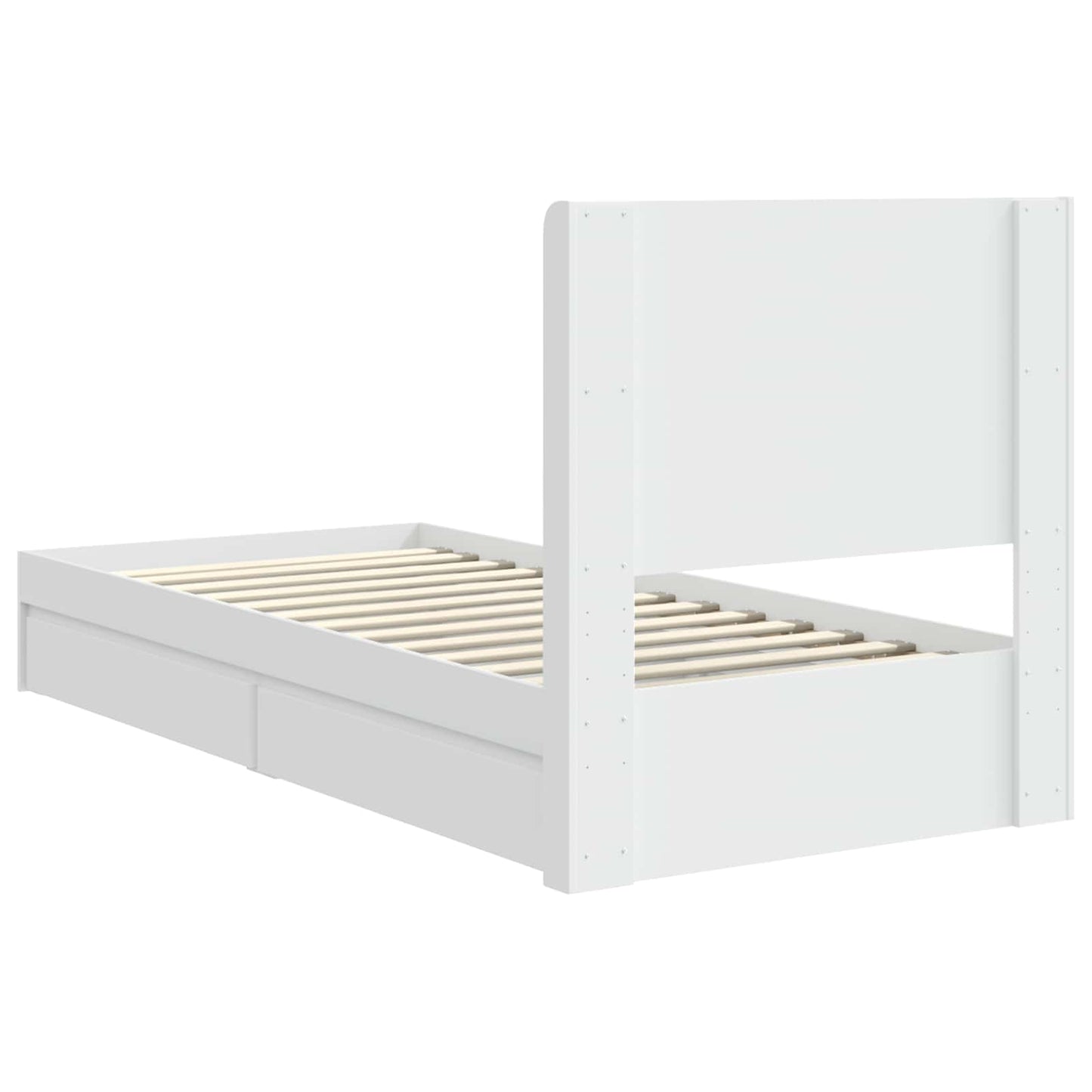 vidaXL Καλάθι με αποθήκη και κεφαλάρι Λευκό 75 x 190 cm
