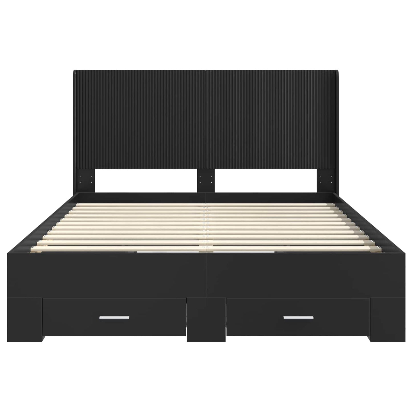 vidaXL Καλάθι με αποθήκη και κεφαλάρι Μαύρο 135 x 190 cm