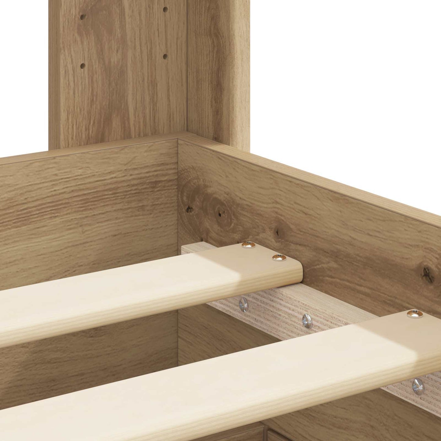 vidaXL Καλάθι με αποθήκη και κεφαλάρι Artisan Δρυς 100 x 200 cm