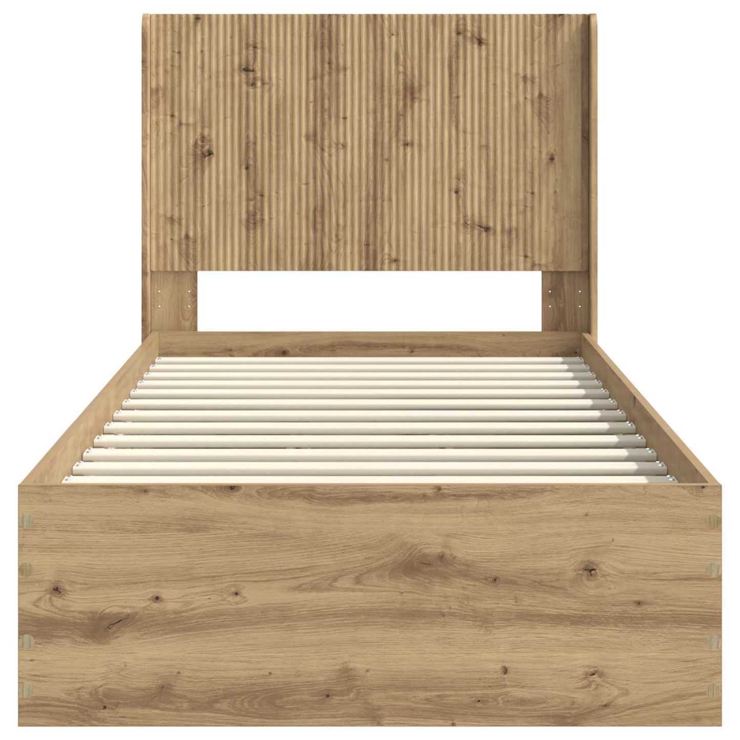 vidaXL Καλάθι με αποθήκη και κεφαλάρι Artisan Δρυς 100 x 200 cm