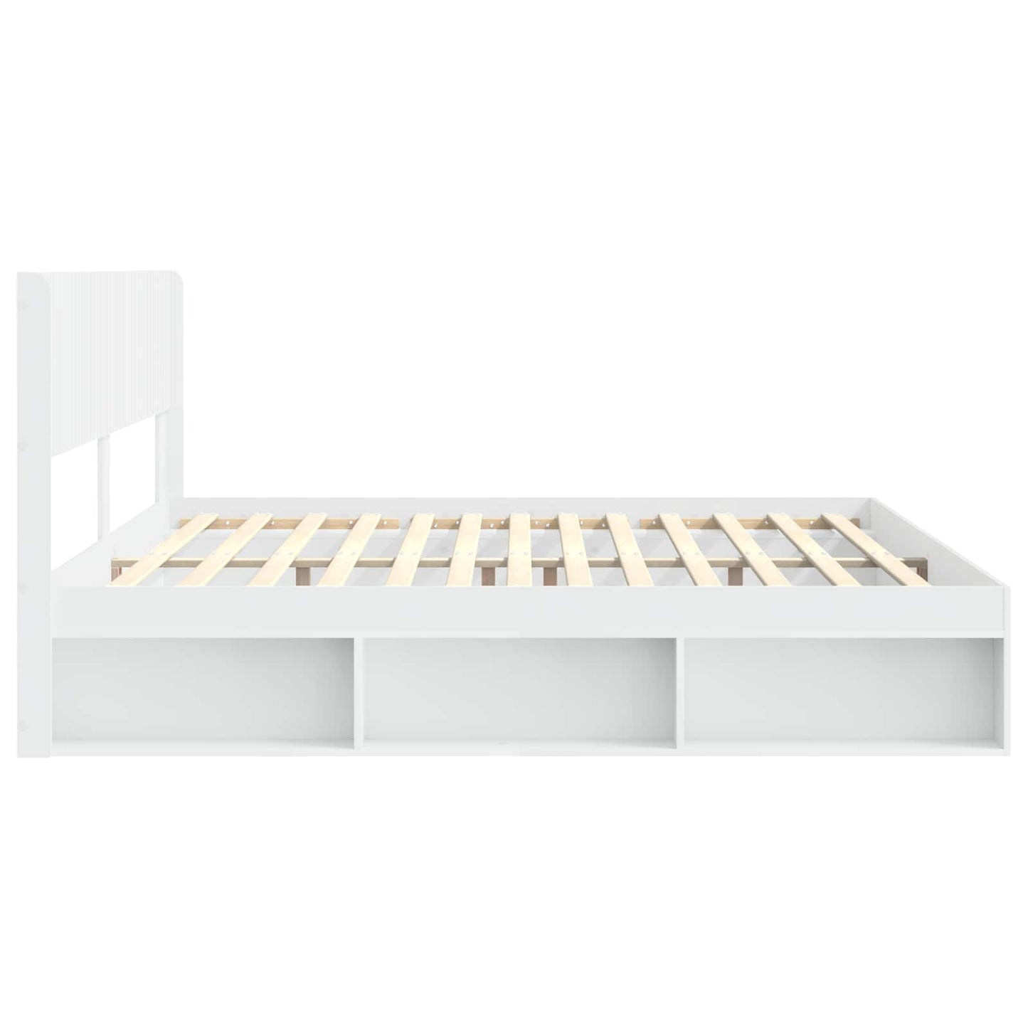 vidaXL Καλάθι με αποθήκη και κεφαλάρι Λευκό 180 x 200 cm