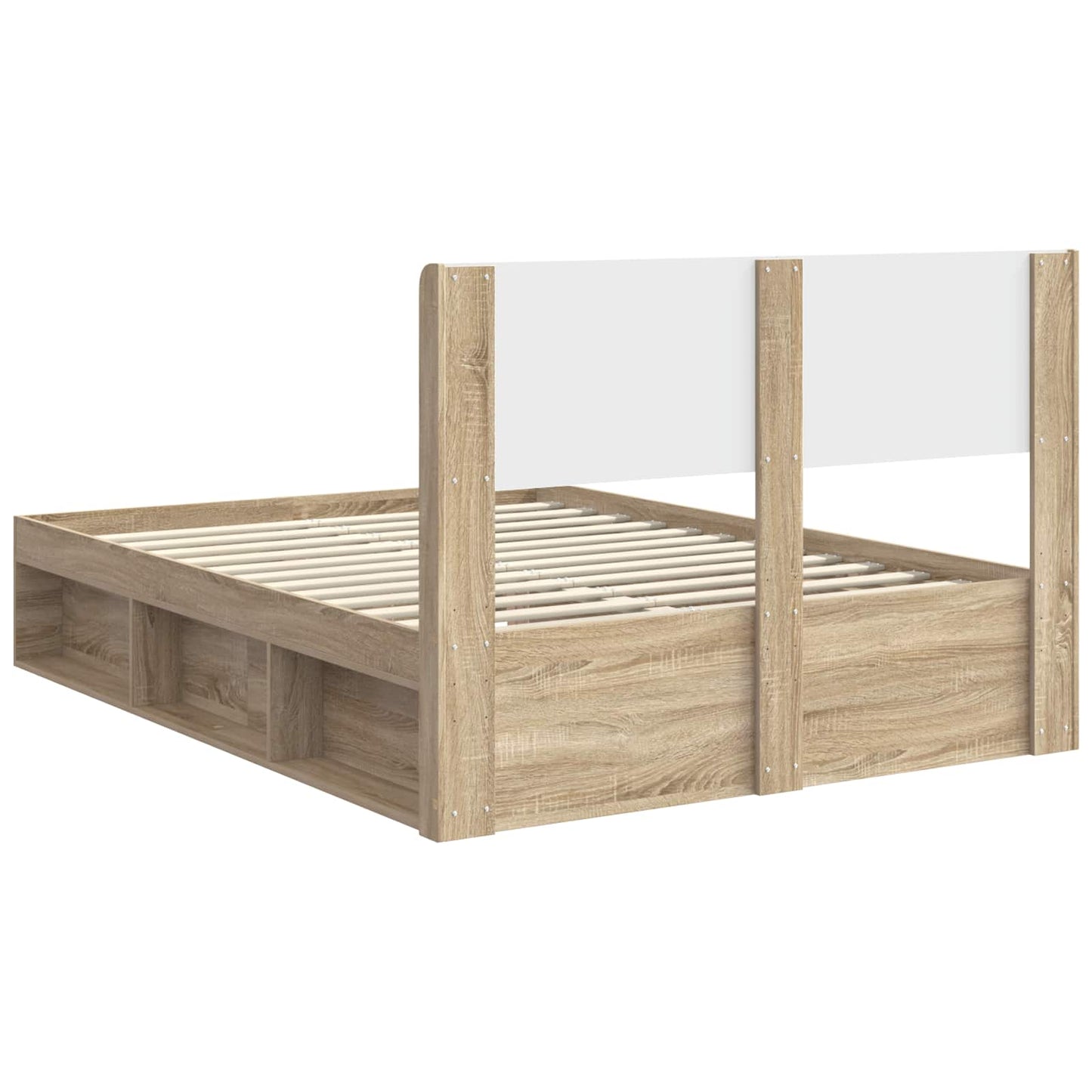 vidaXL Καλάθι με αποθήκη και κεφαλάρι Sonoma Δρυς 160 x 200 cm