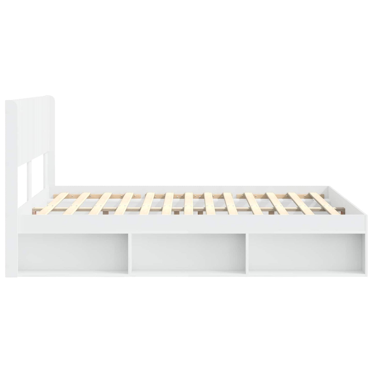 vidaXL Καλάθι με αποθήκη και κεφαλάρι Λευκό 150 x 200 cm
