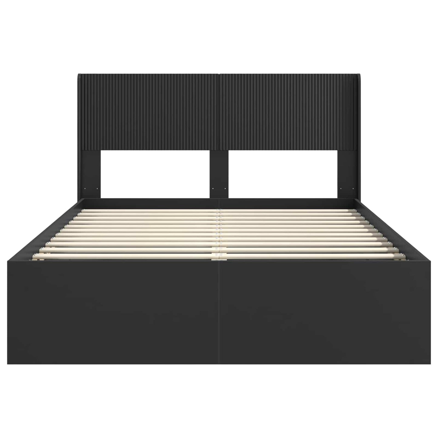 vidaXL Καλάθι με αποθήκη και κεφαλάρι Μαύρο 140 x 200 cm