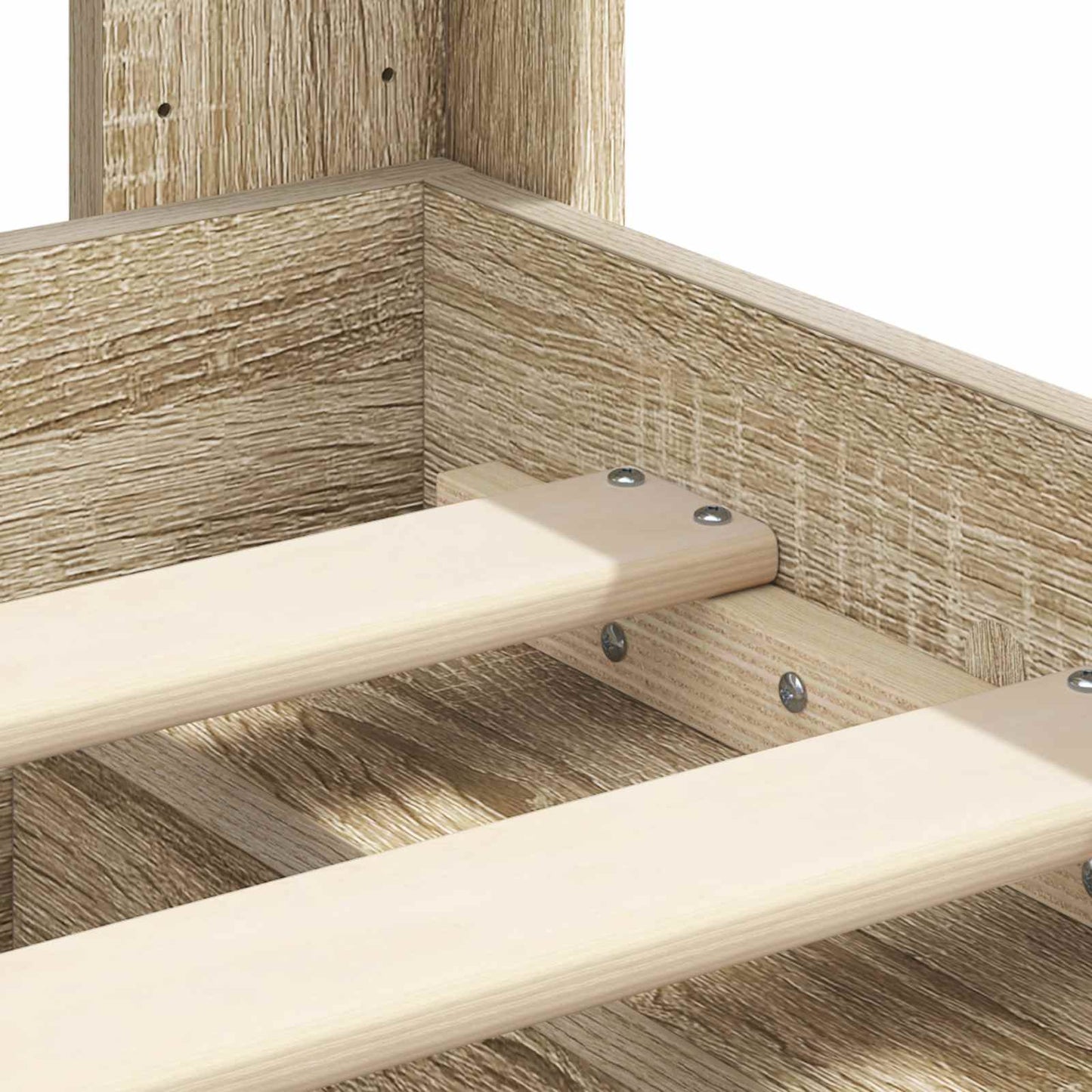 vidaXL Καλάθι με αποθήκη και κεφαλάρι Sonoma Δρυς 140 x 190 cm