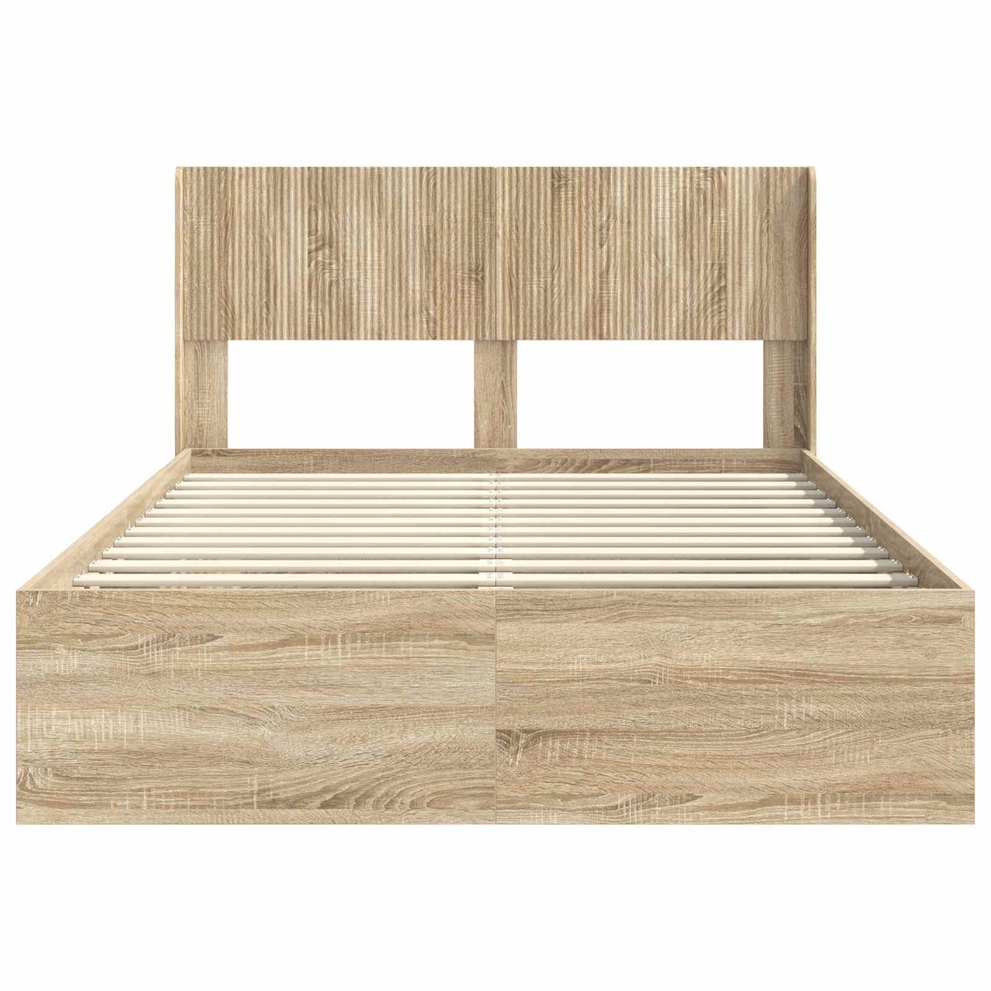 vidaXL Καλάθι με αποθήκη και κεφαλάρι Sonoma Δρυς 120 x 200 cm