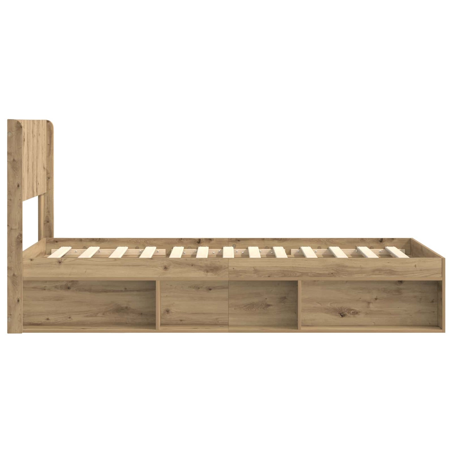 vidaXL Καλάθι με αποθήκη και κεφαλάρι Artisan Δρυς 100 x 200 cm