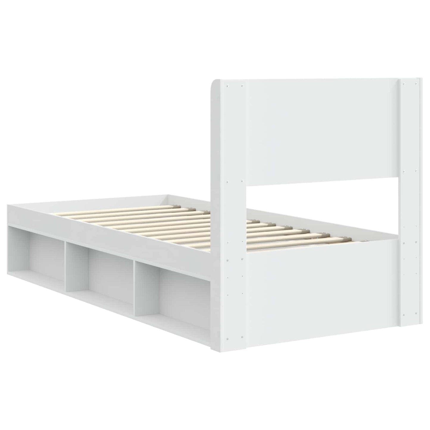 vidaXL Καλάθι με αποθήκη και κεφαλάρι Λευκό 75 x 190 cm