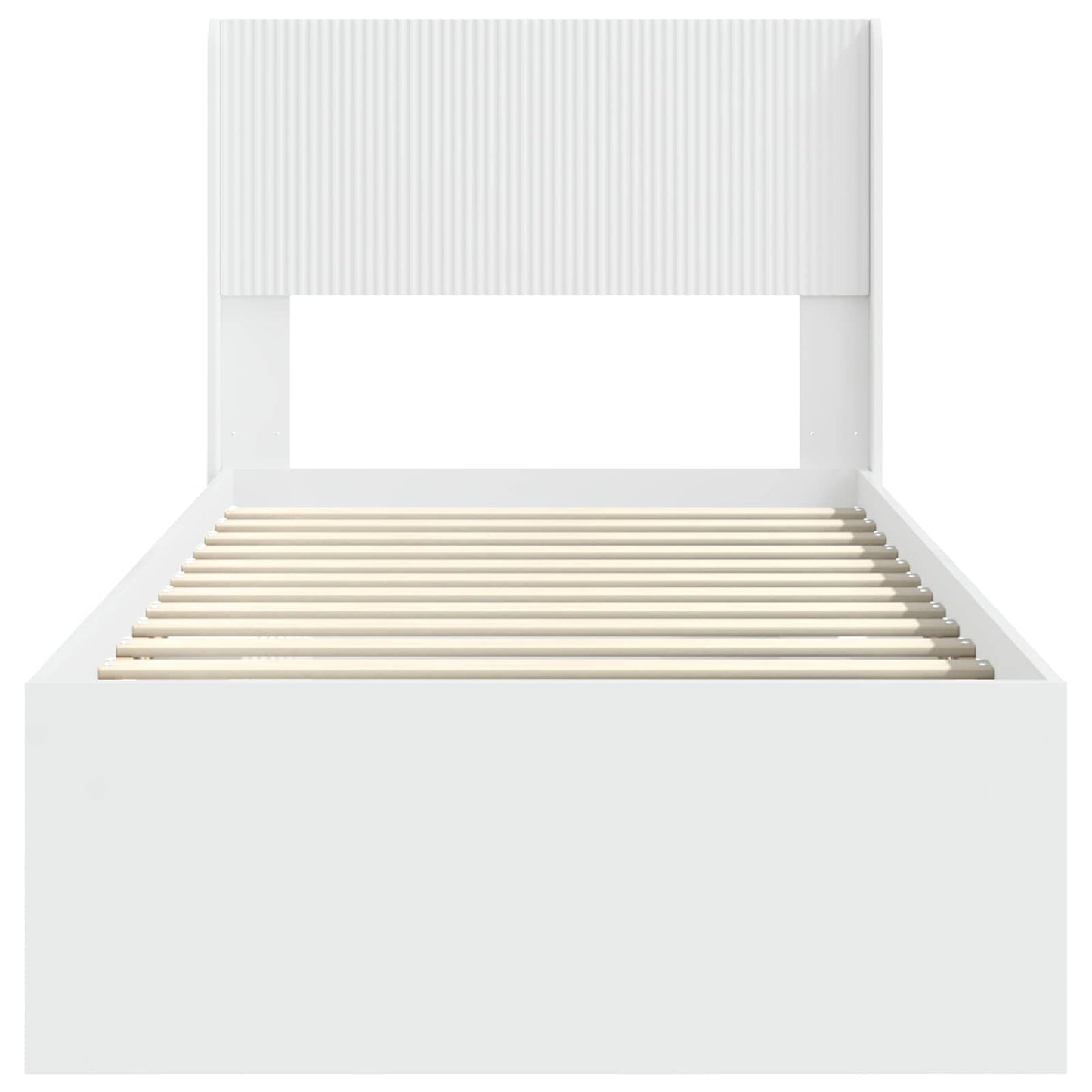 vidaXL Καλάθι με αποθήκη και κεφαλάρι Λευκό 75 x 190 cm