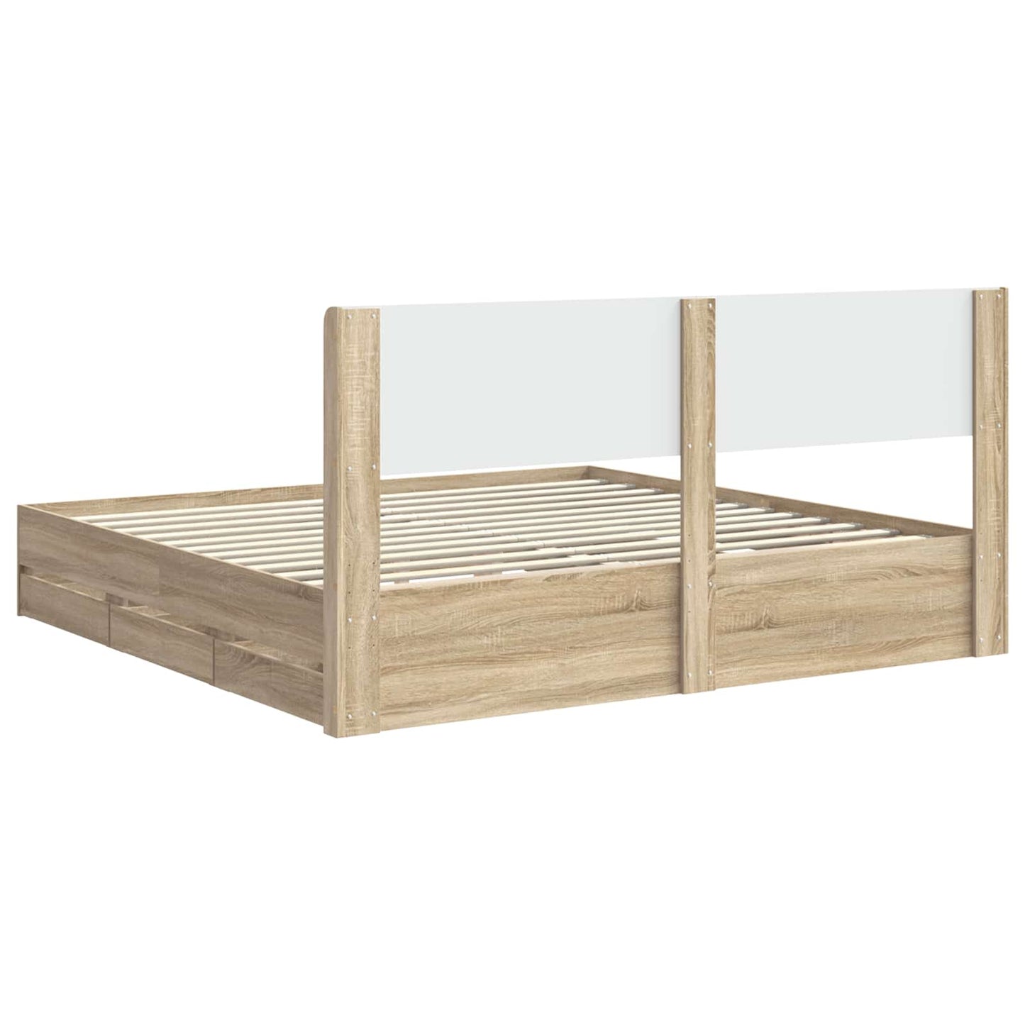 vidaXL Καλάθι με αποθήκη και κεφαλάρι Sonoma Δρυς 200 x 200 cm