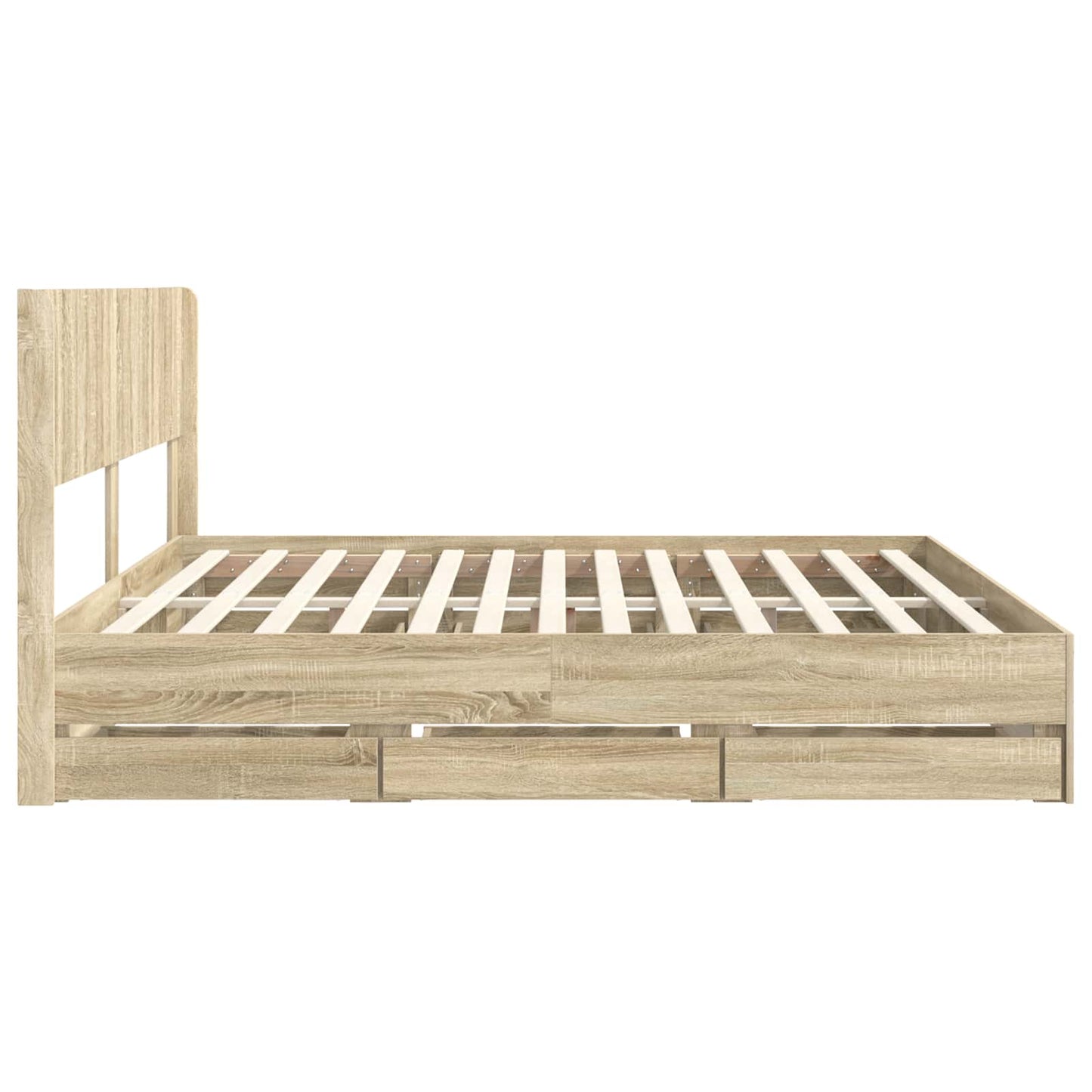 vidaXL Καλάθι με αποθήκη και κεφαλάρι Sonoma Δρυς 200 x 200 cm