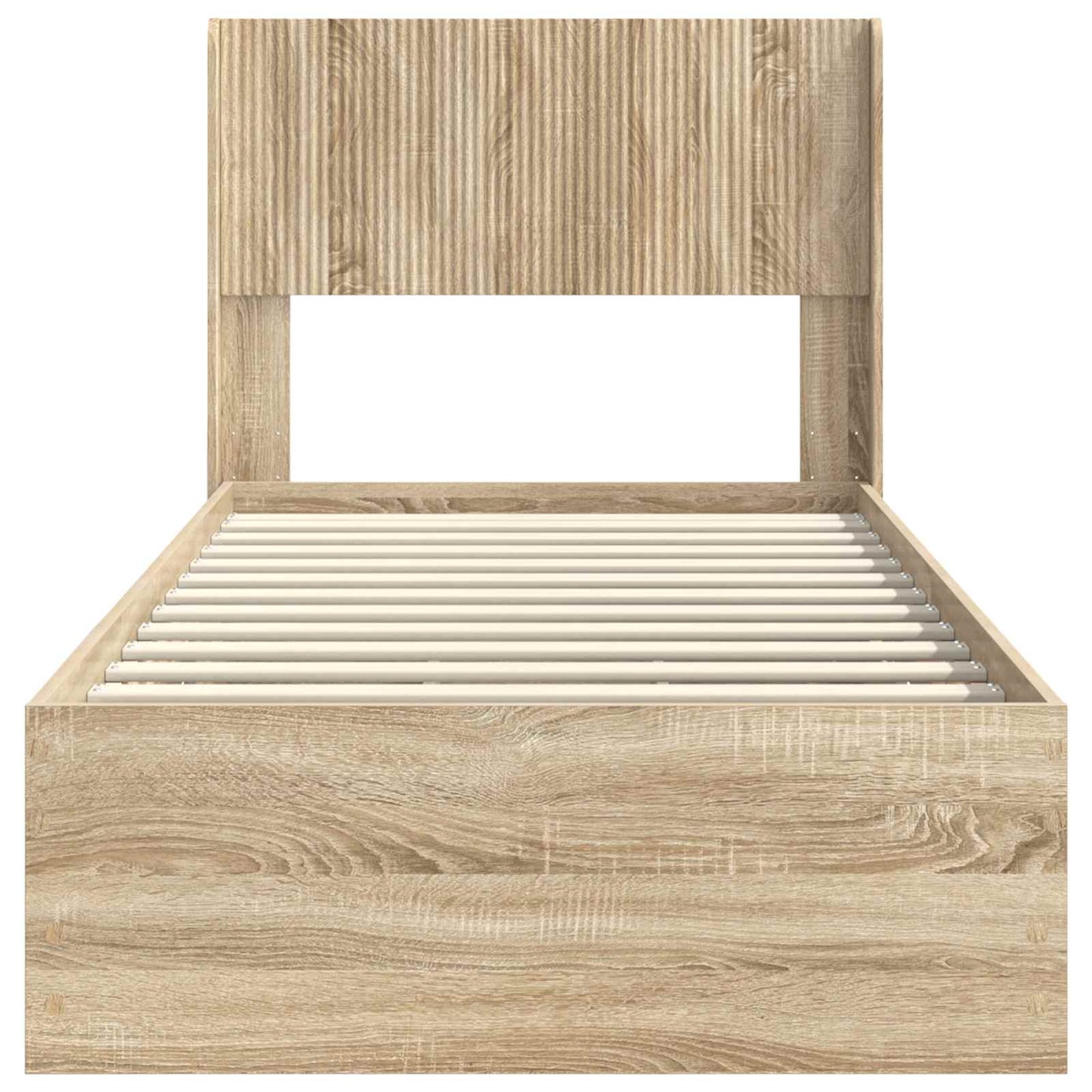 vidaXL Καλάθι με αποθήκη και κεφαλάρι Sonoma Δρυς 75 x 190 cm
