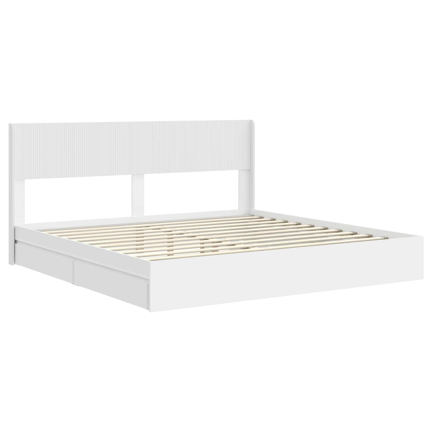 vidaXL Καλάθι με αποθήκη και κεφαλάρι Λευκό 180 x 200 cm