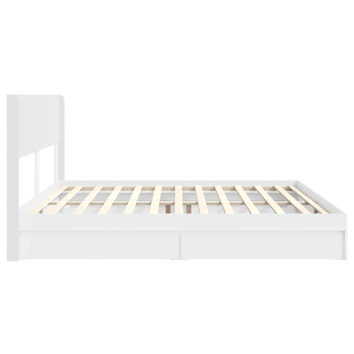 vidaXL Καλάθι με αποθήκη και κεφαλάρι Λευκό 180 x 200 cm
