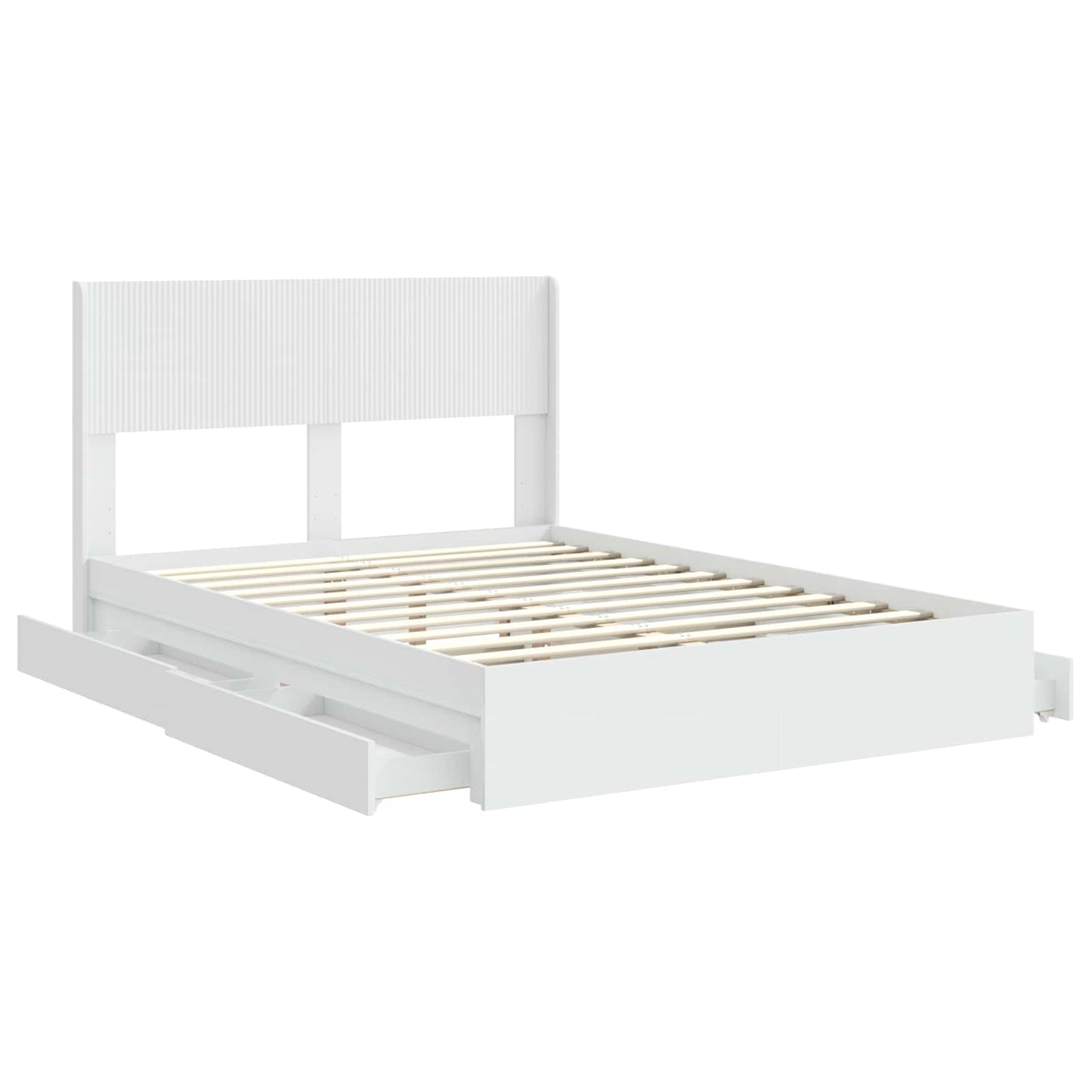 vidaXL Καλάθι με αποθήκη και κεφαλάρι Λευκό 140 x 200 cm