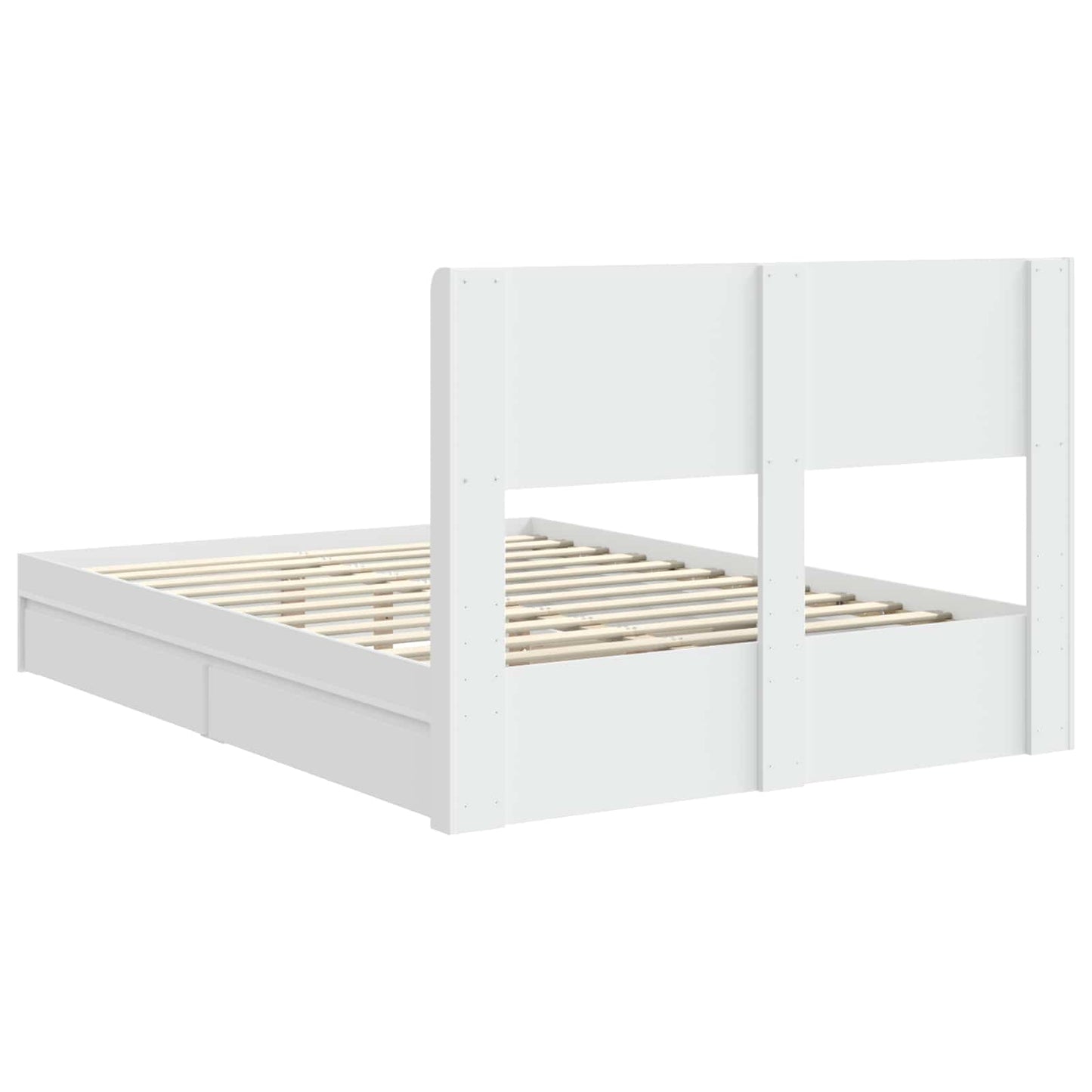 vidaXL Καλάθι με αποθήκη και κεφαλάρι Λευκό 140 x 190 cm