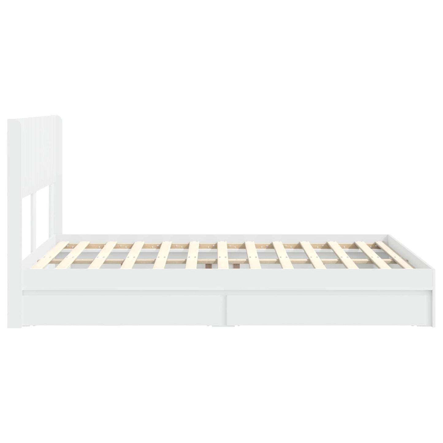 vidaXL Καλάθι με αποθήκη και κεφαλάρι Λευκό 140 x 190 cm