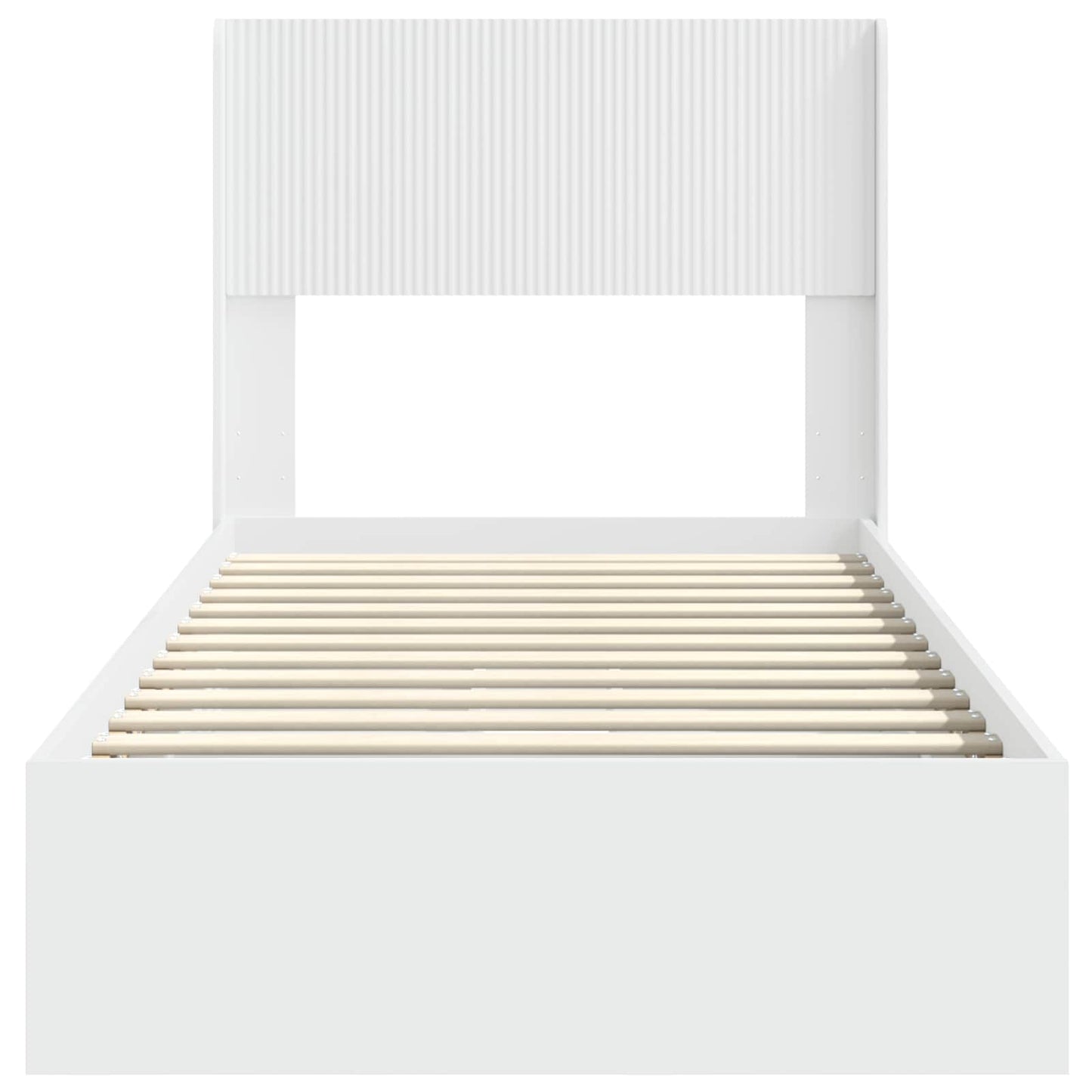 vidaXL Καλάθι με αποθήκη και κεφαλάρι Λευκό 75 x 190 cm
