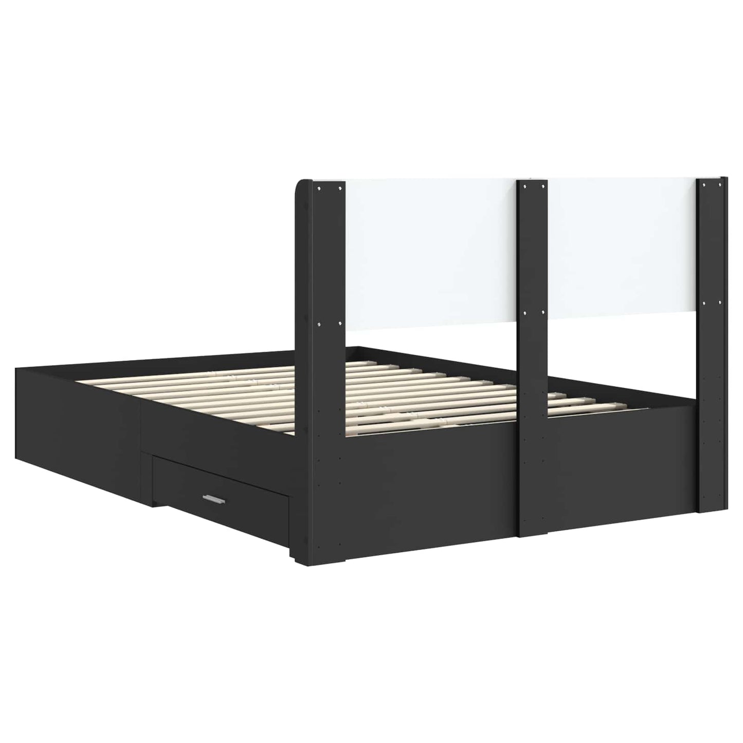 vidaXL Καλάθι με αποθήκη και κεφαλάρι Μαύρο 135 x 190 cm