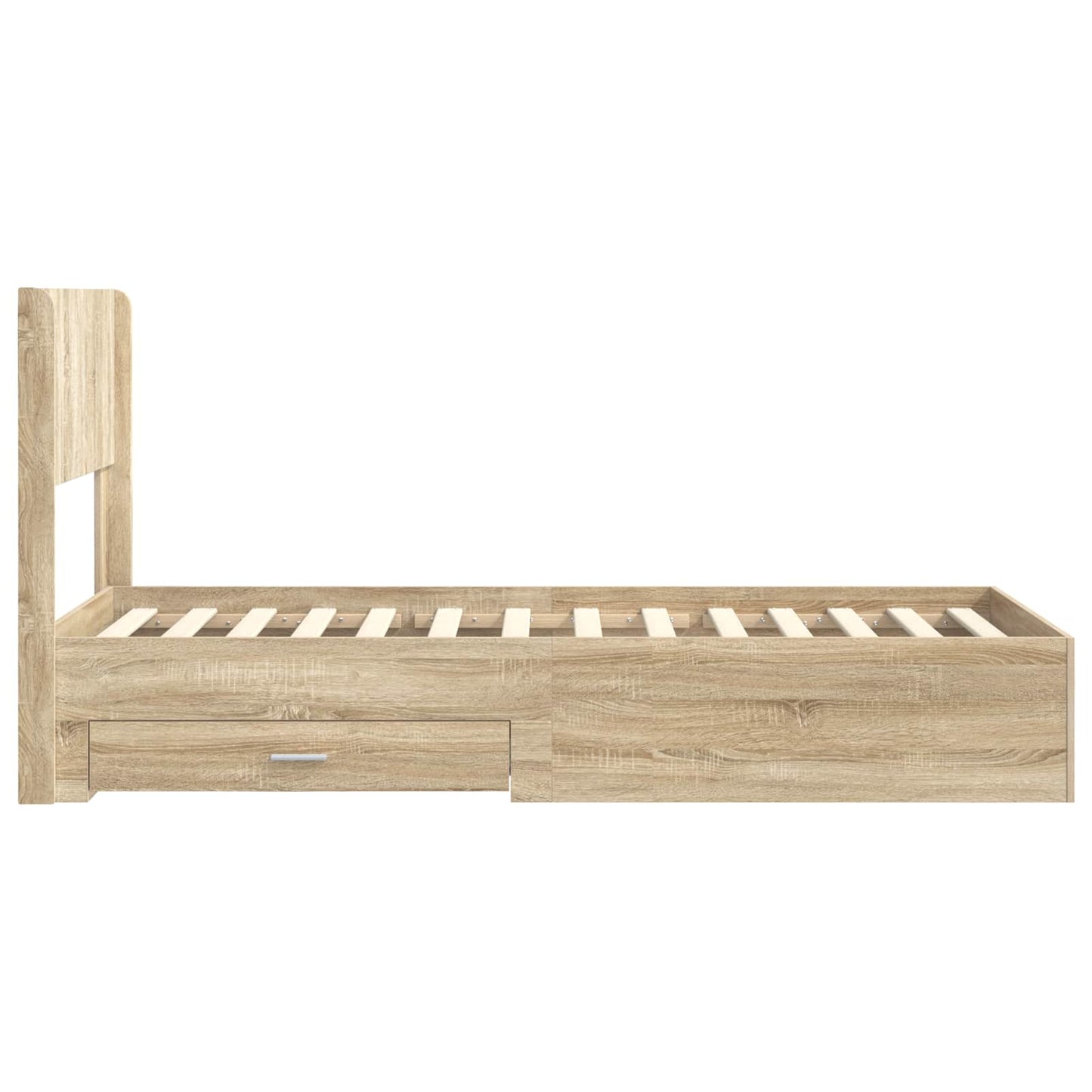 vidaXL Καλάθι με αποθήκη και κεφαλάρι Sonoma Δρυς 100 x 200 cm