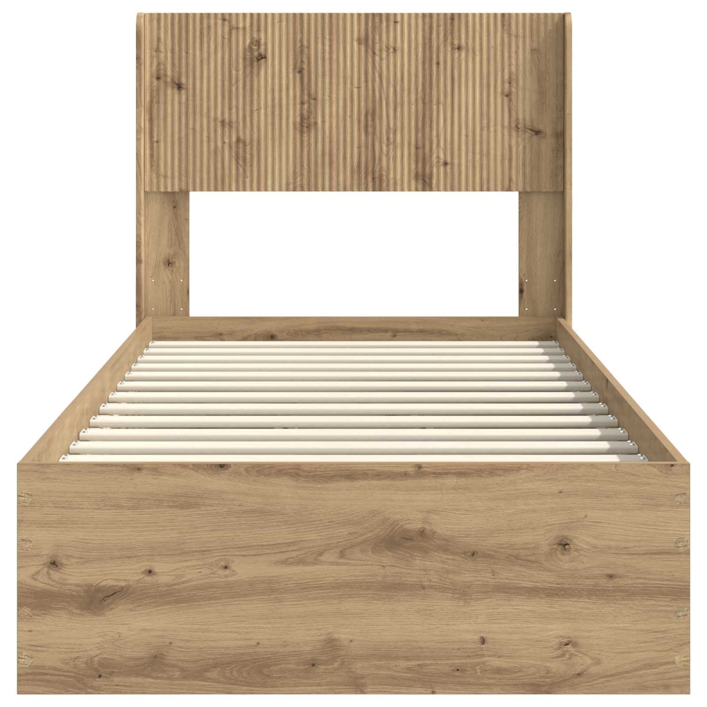 vidaXL Καλάθι με αποθήκη και κεφαλάρι Artisan Δρυς 90 x 200 cm