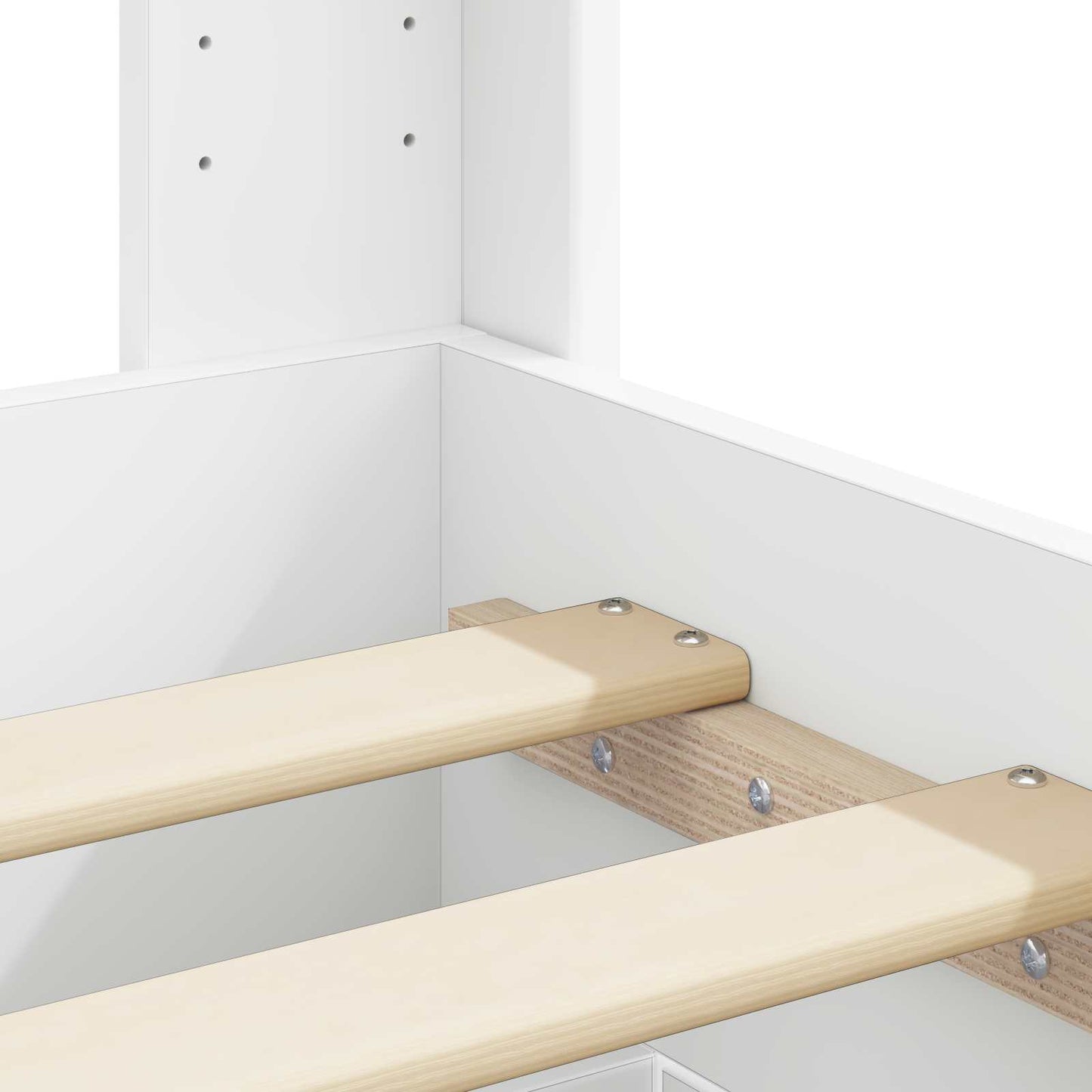 vidaXL Καλάθι με αποθήκη και κεφαλάρι Λευκό 90 x 190 cm