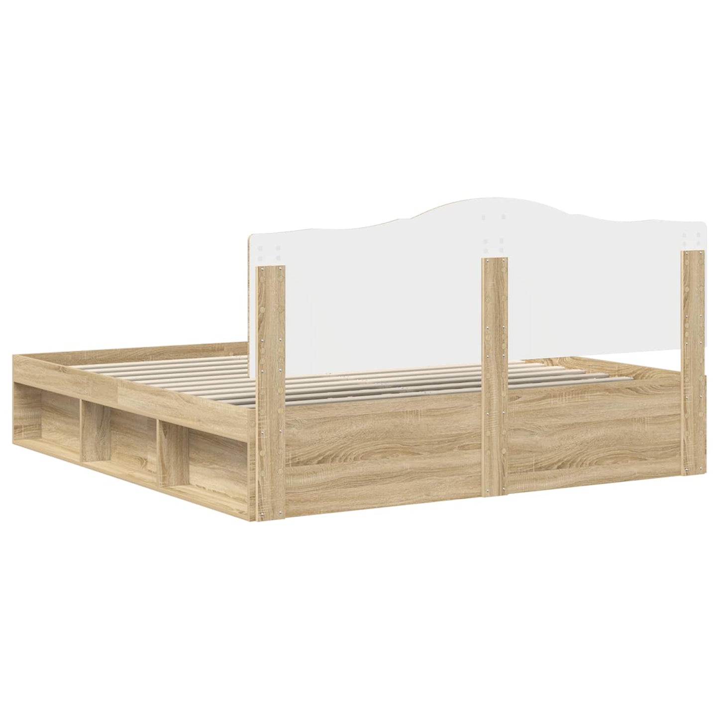 vidaXL Σκελετός Κρεβατιού Σονόμα 180 x 200 cm Στερεά ξυλεία πεύκου